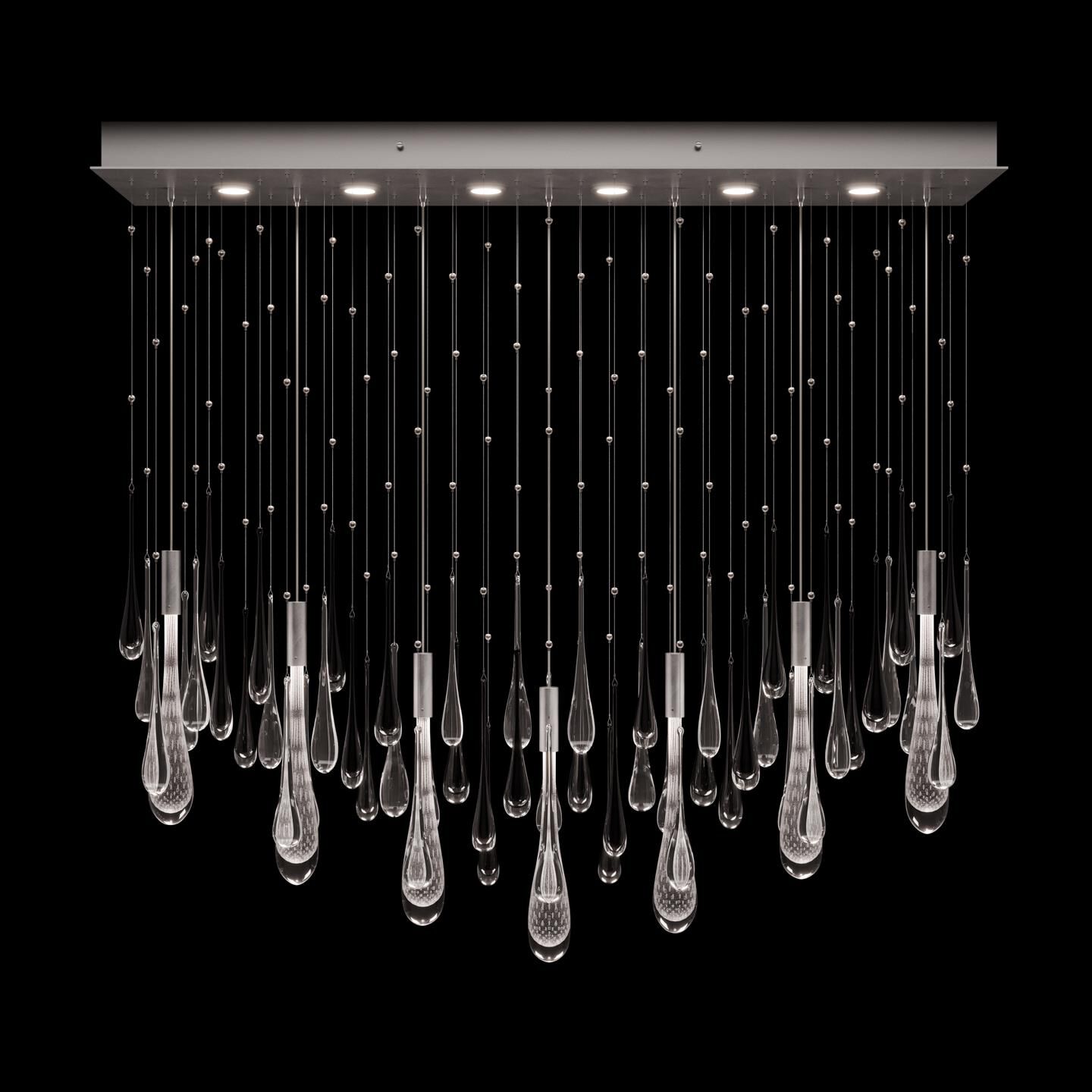 Rain 51 Inch Linear Suspension Light by Fine Art Handcrafted Lighting