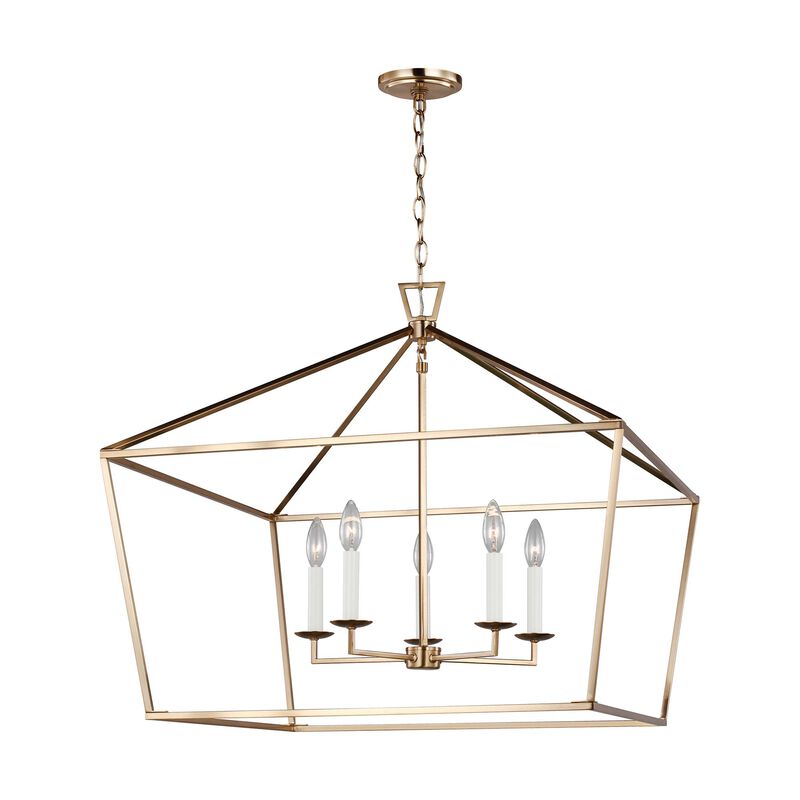 Dianna Medium Lantern Pendant by Visual Comfort Studio