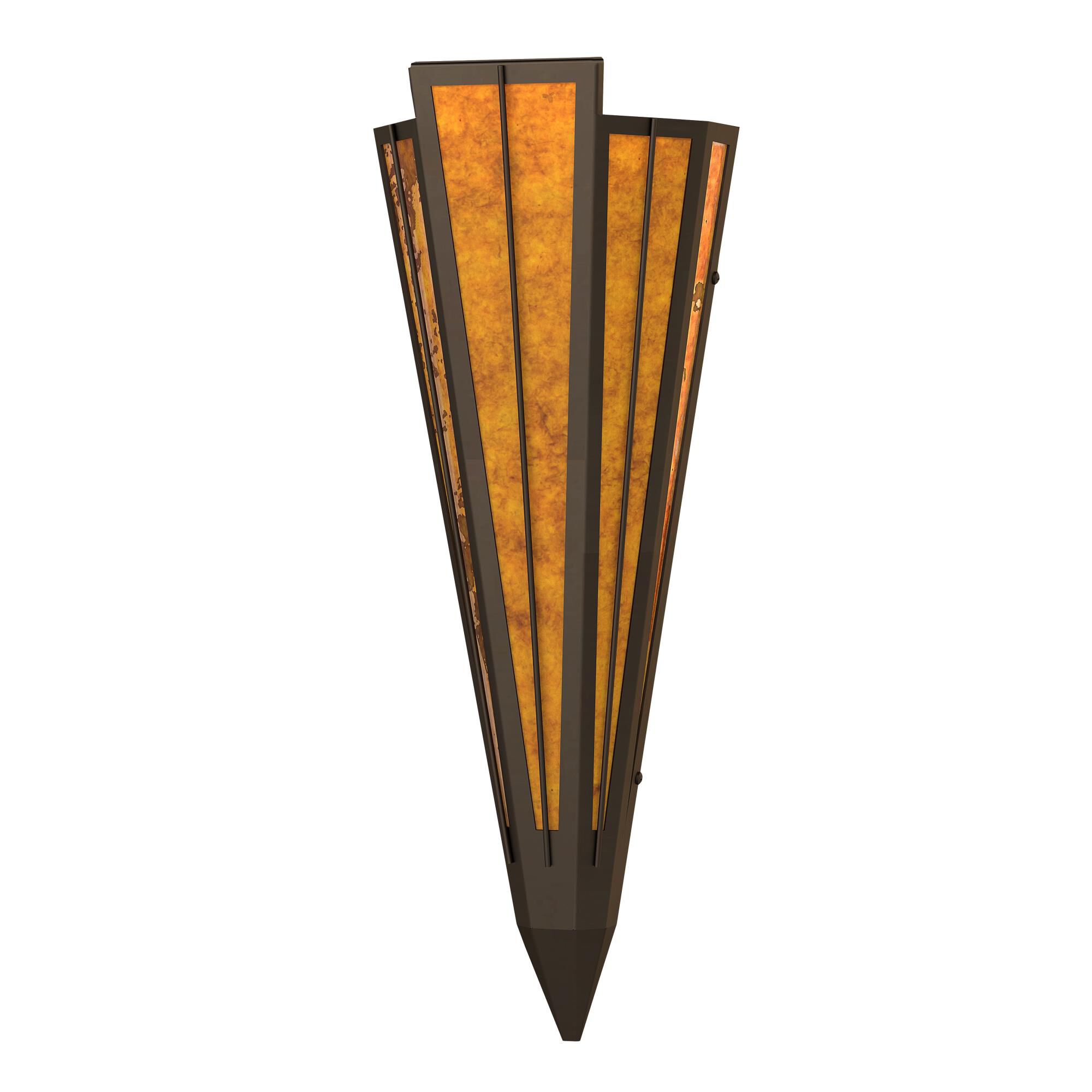 Meyda Lighting Brum 20 Inch Tall Outdoor Wall Light