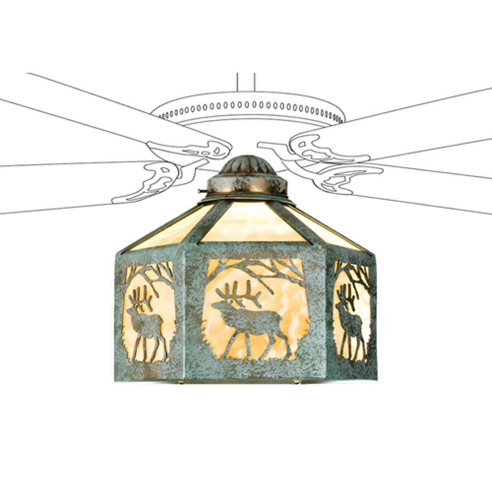 Lone Elk 1 Light Fan Light Kit by Meyda Lighting