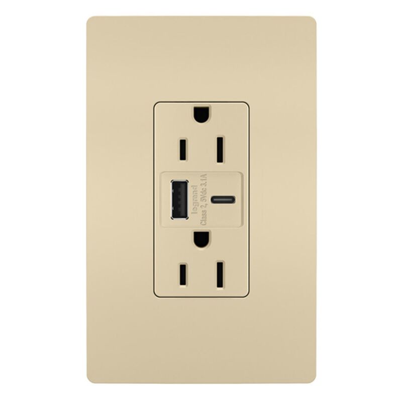 Radiant Electrical Outlet by Legrand