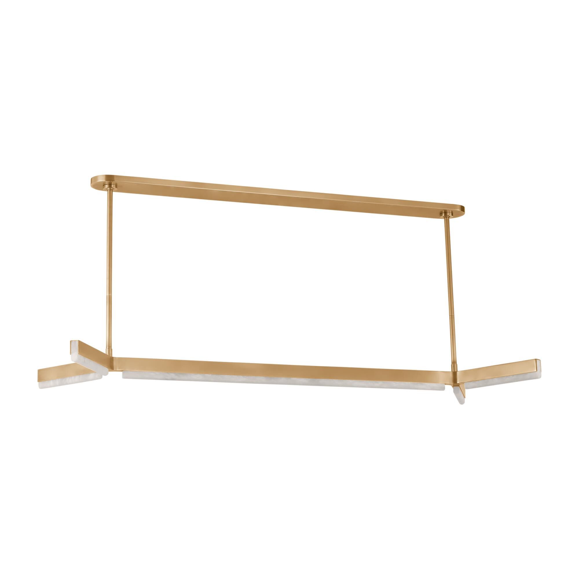 Kelly Wearstler Linea 55 Inch Linear Suspension Light by Visual Comfort Modern Collection