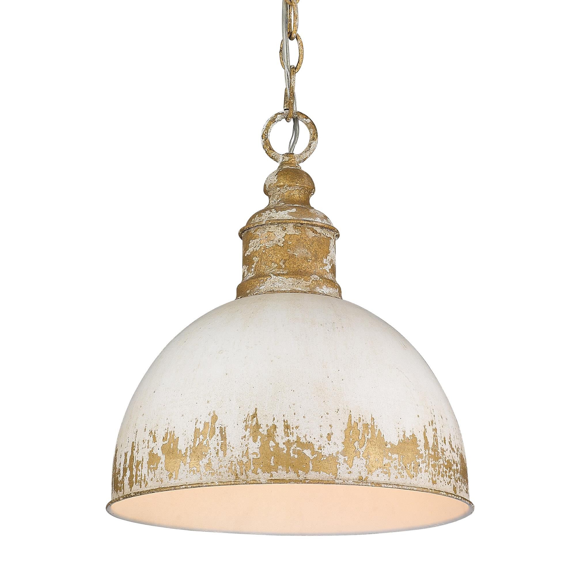 Qijin 12 Inch Mini Pendant by Golden Lighting
