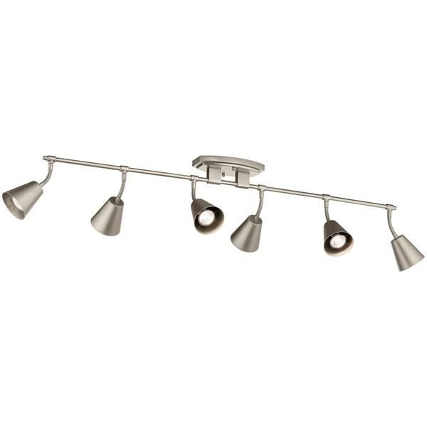 Shown in Satin Nickel finish and Metal shade