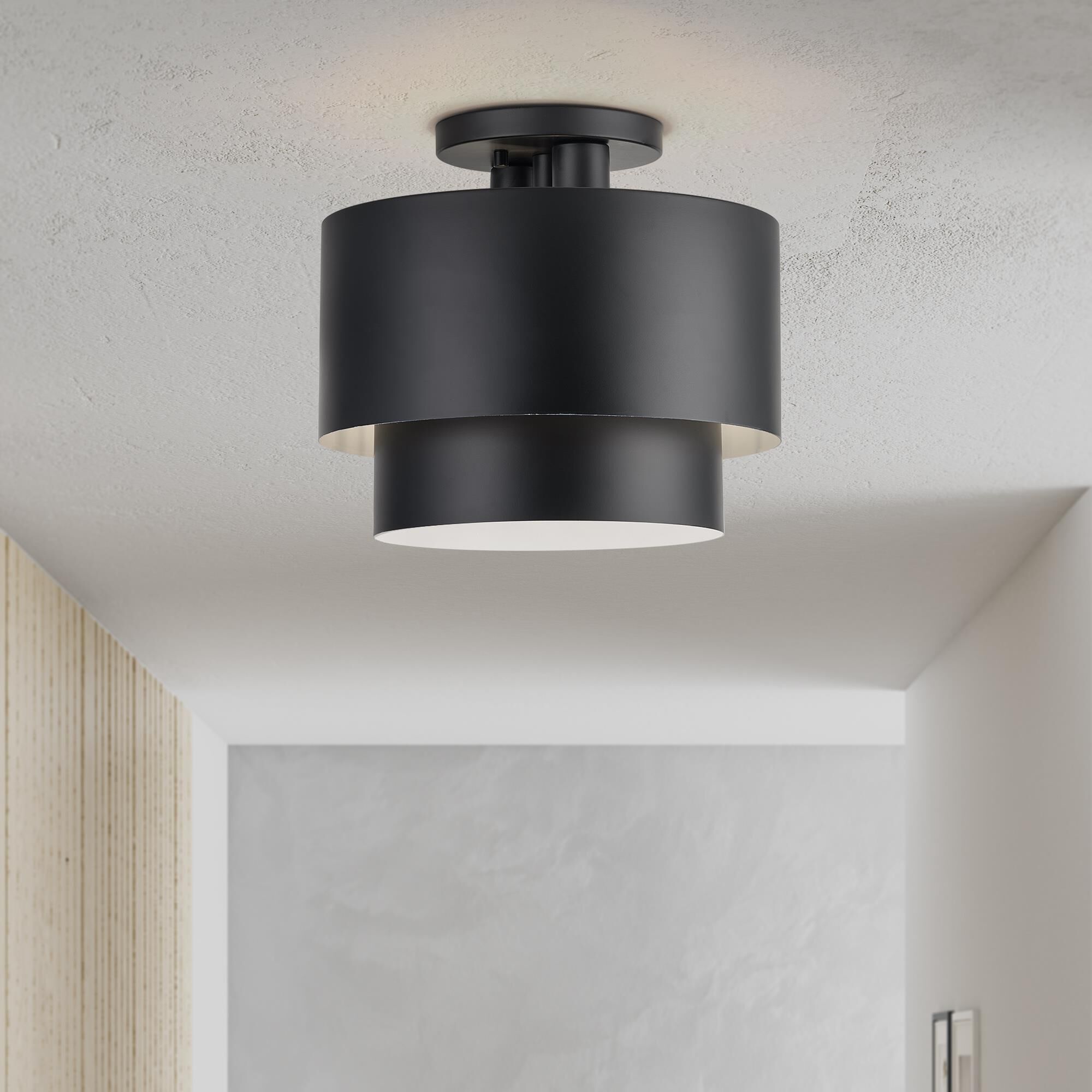 Zolana 12 Inch Semi Flush Mount by Livex Lighting