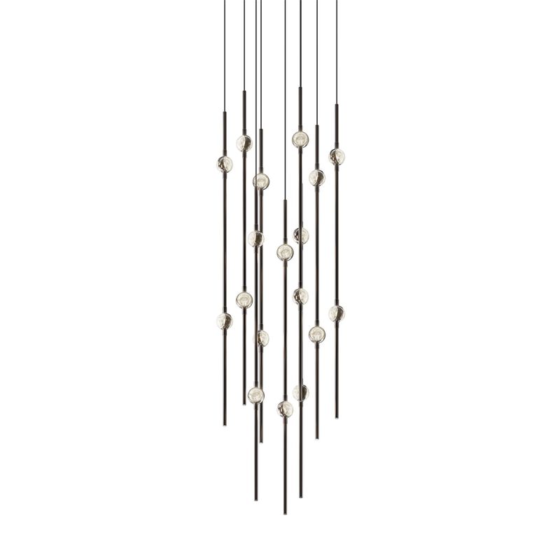 Constellation 12 Inch 18 Light Multi Light Pendant by Sonneman
