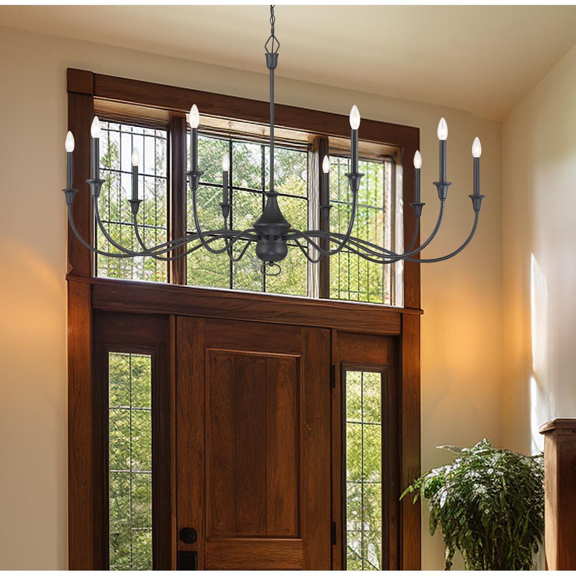 Halifax 58 Inch 10 Light Chandelier by Minka Lavery