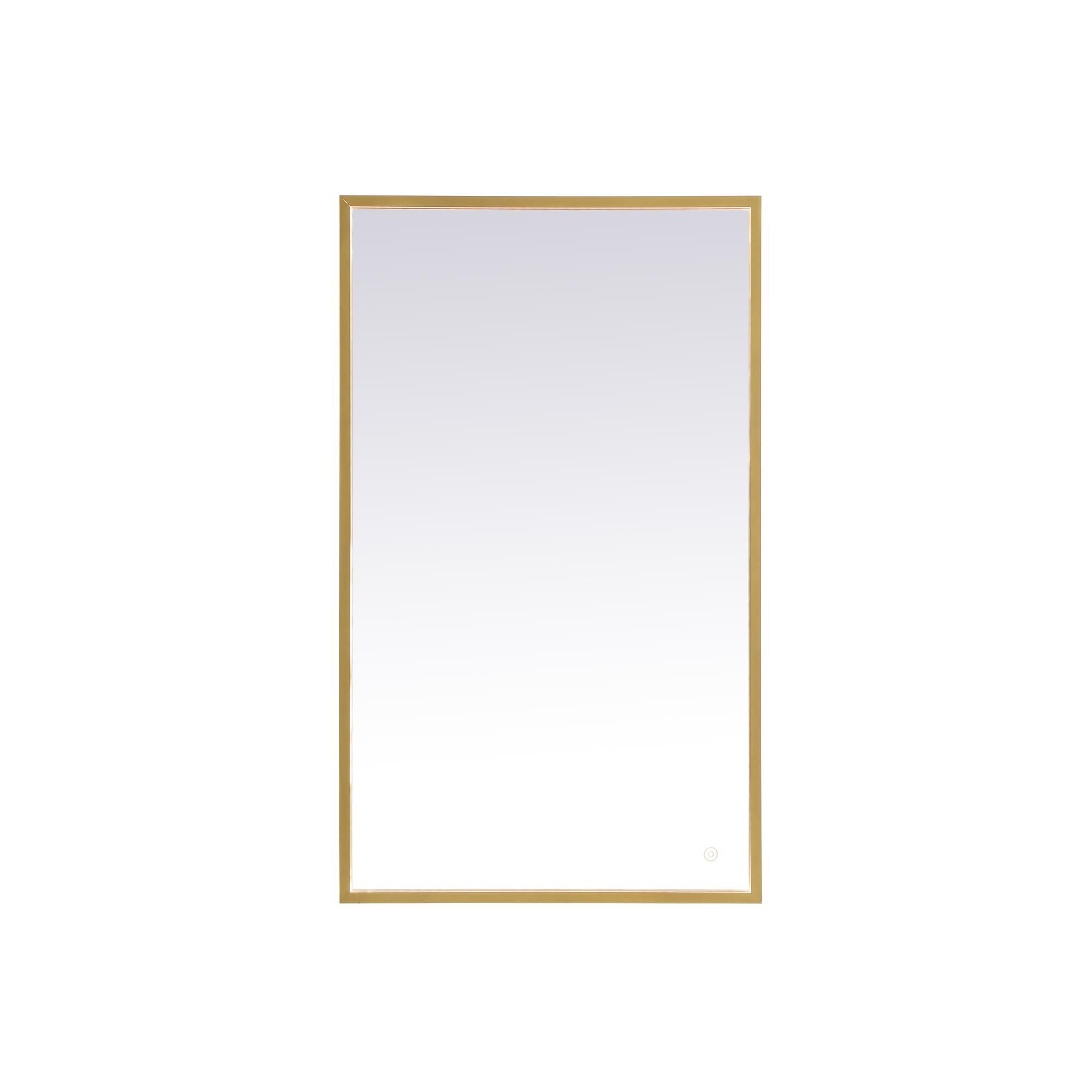Pier LED Lighted Mirror by Elegant Decor