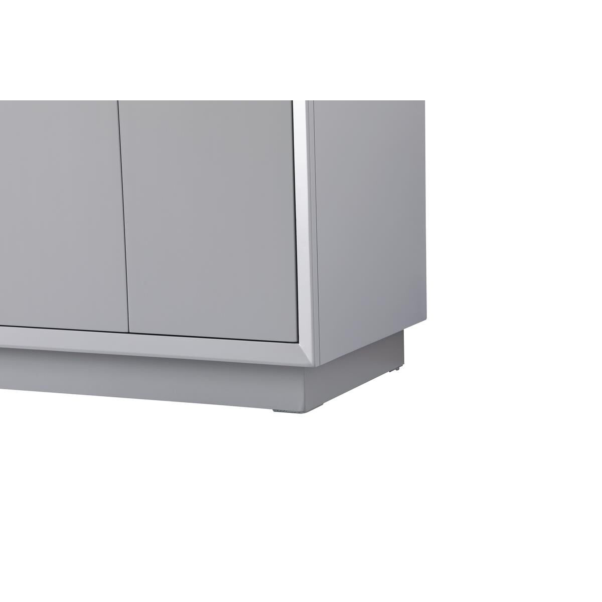 Shown in Grey finish