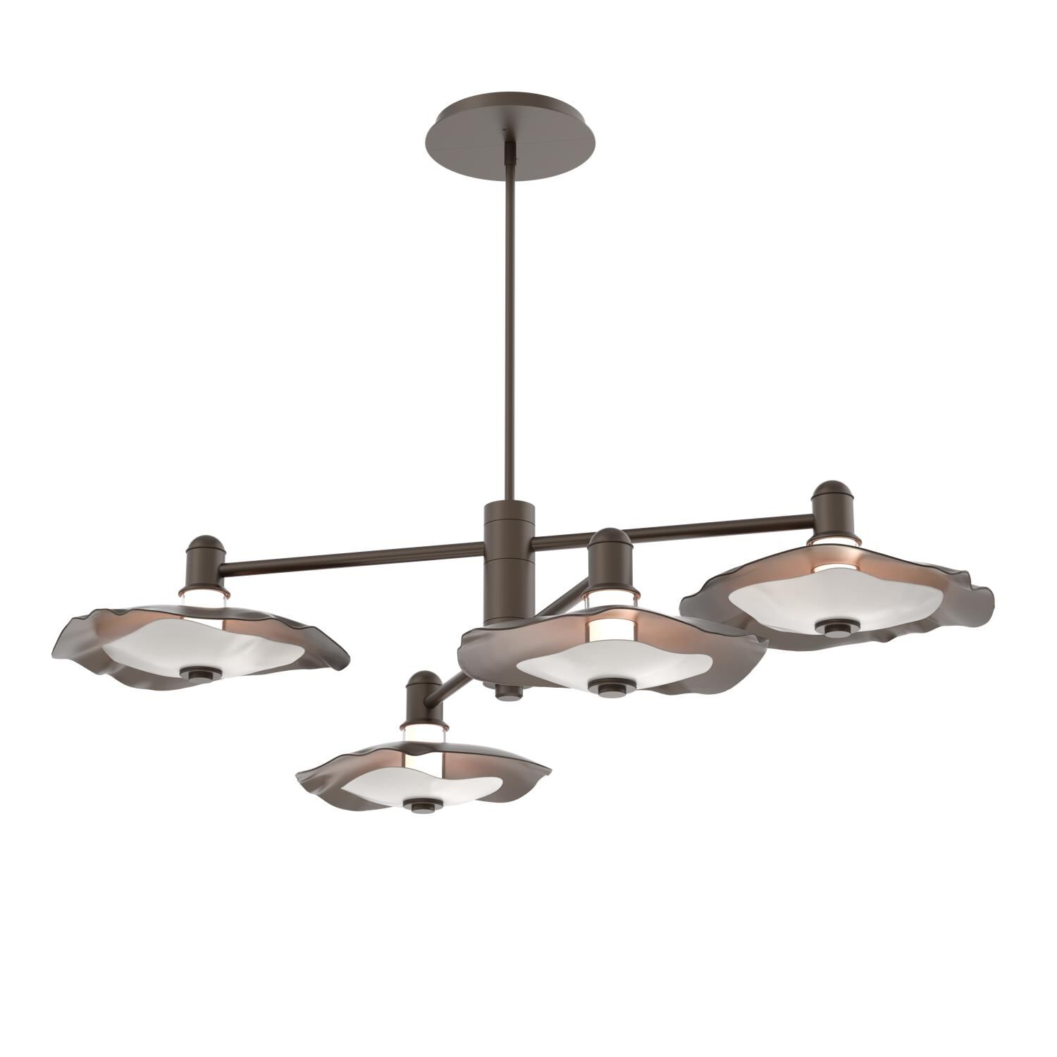 Shown in Flat Bronze finish and Salt White accent