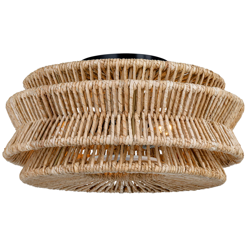 Chapman & Myers Antigua 16 Inch Semi Flush Mount by Visual Comfort Signature Collection