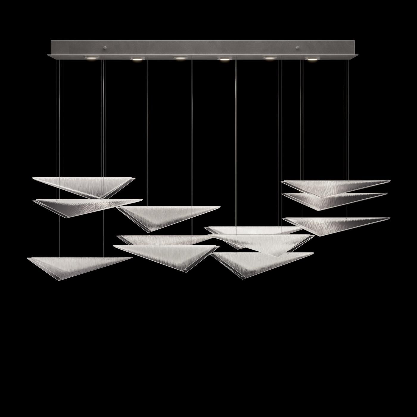 Volo 58 Inch Linear Suspension Light by Fine Art Handcrafted Lighting