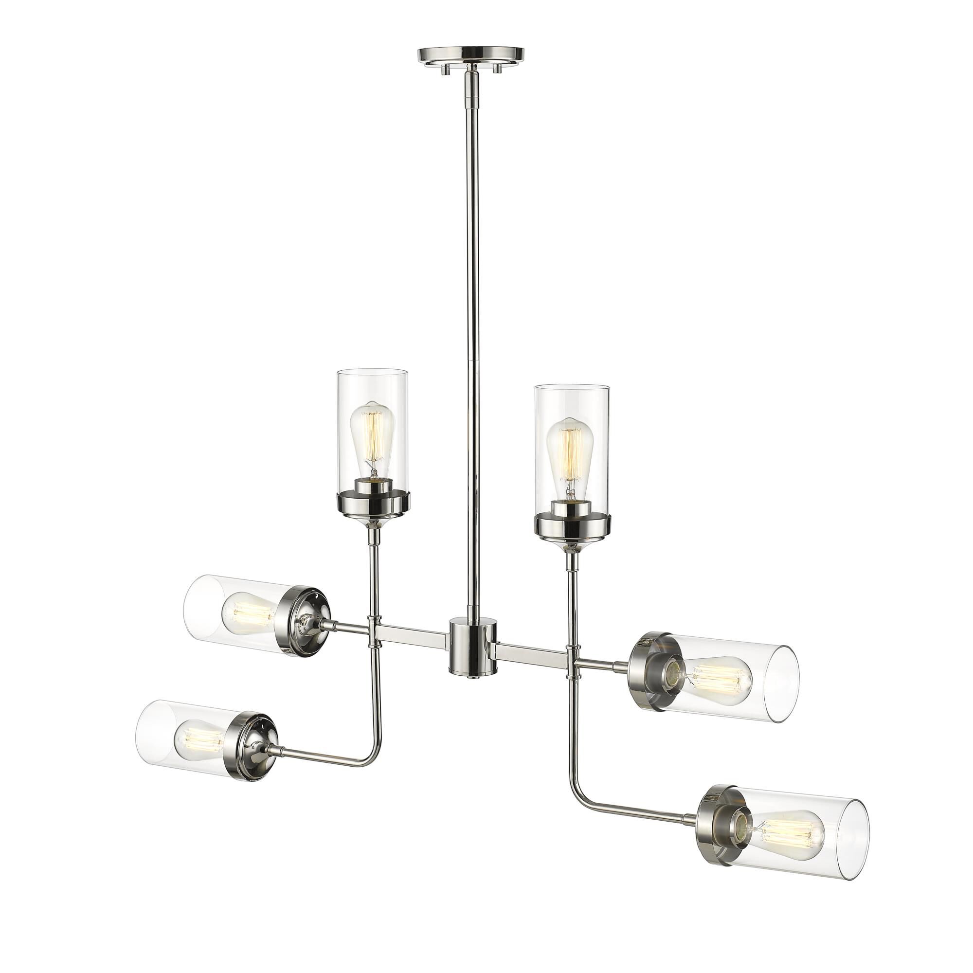 Calliope 41 Inch 6 Light Chandelier by Z-Lite