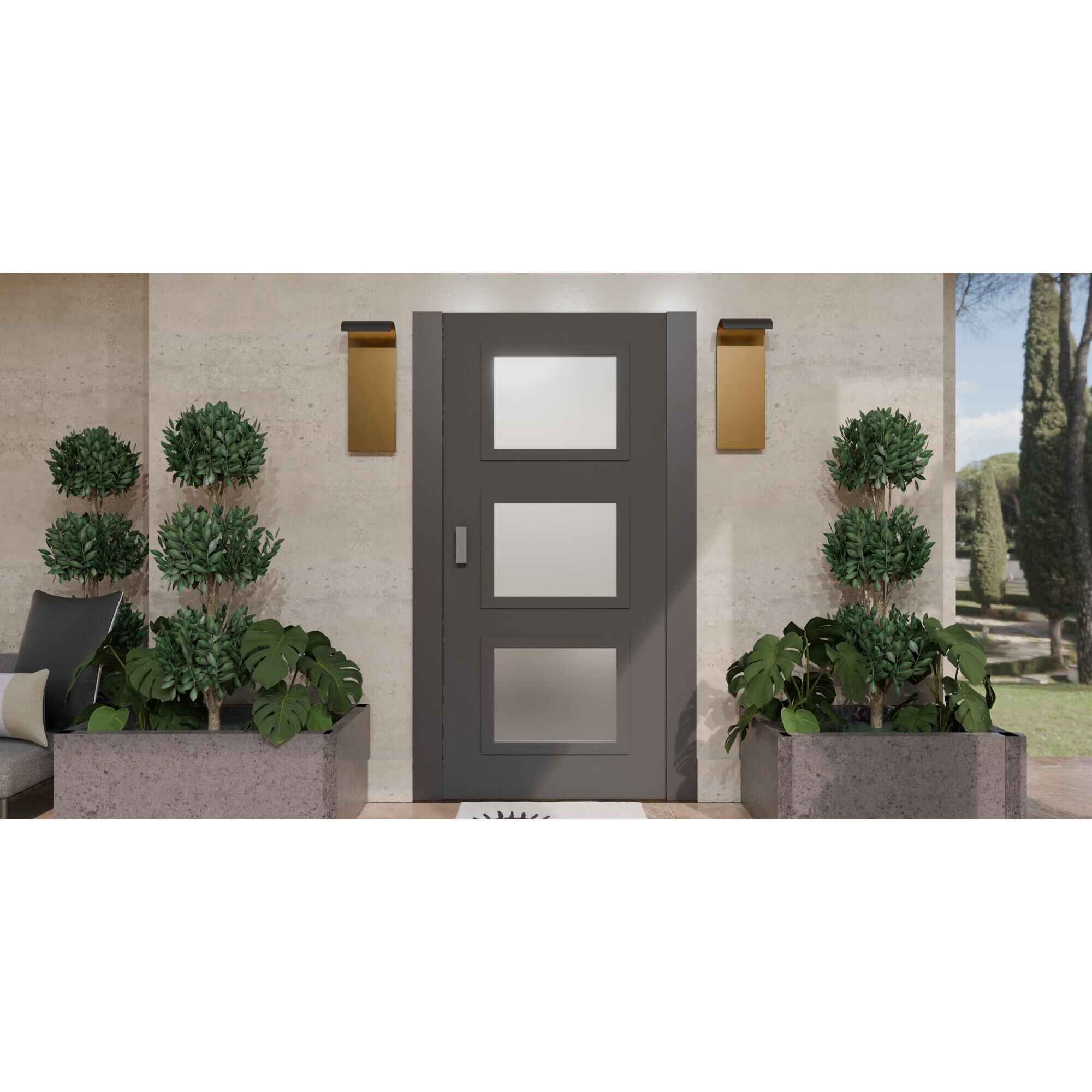 Lunar 8 Inch 1 Light Outdoor Wall Light by Quoizel