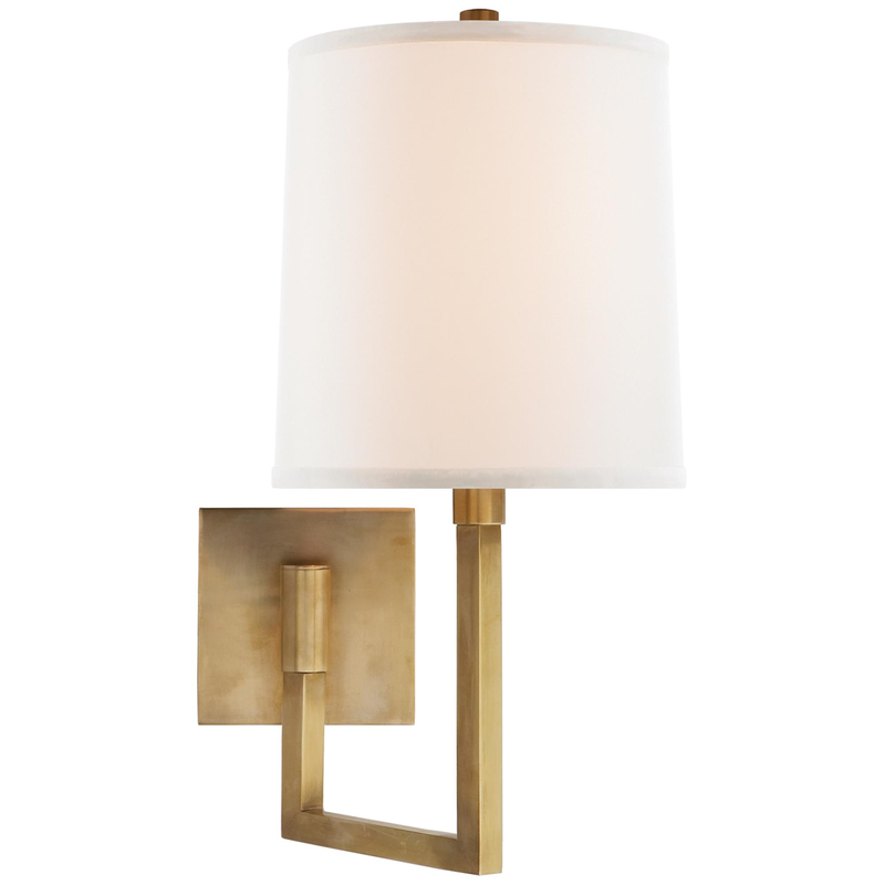 Barbara Barry Aspect Wall Swing Lamp by Visual Comfort Signature Collection