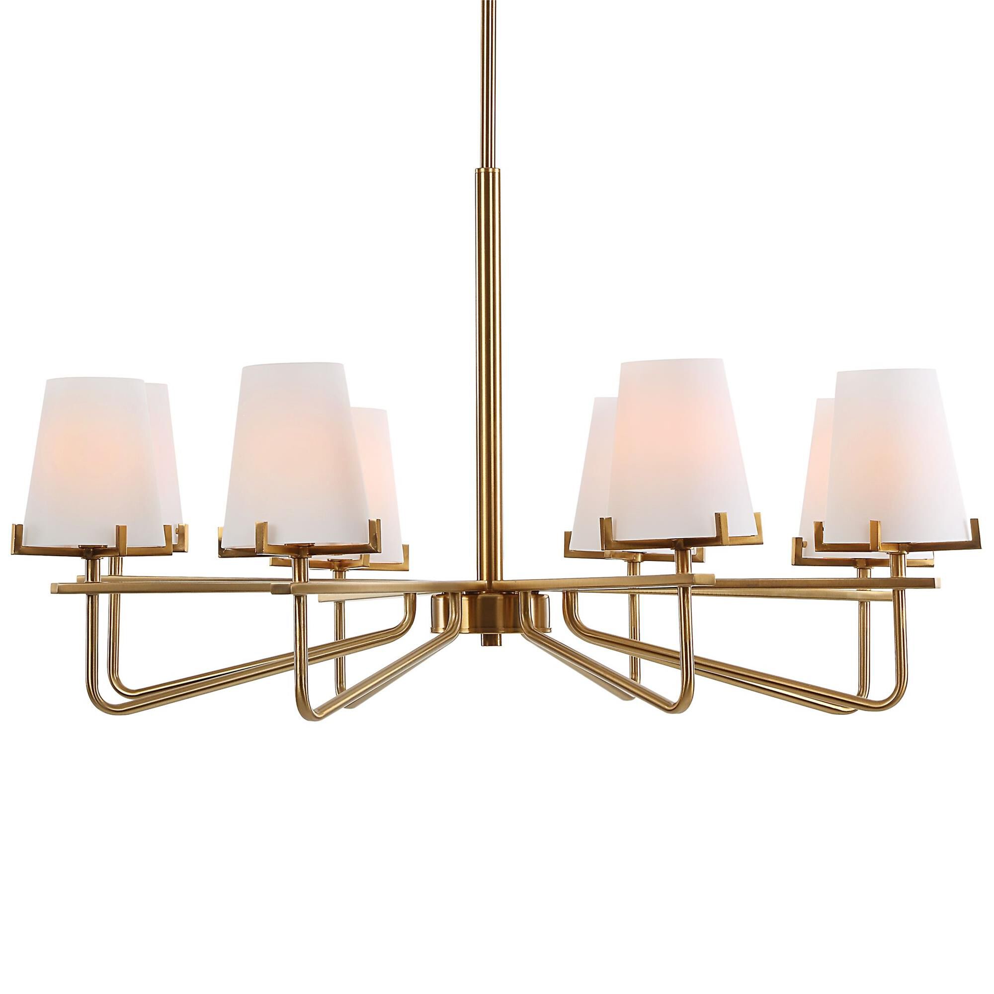 Shown in Warm Brass finish