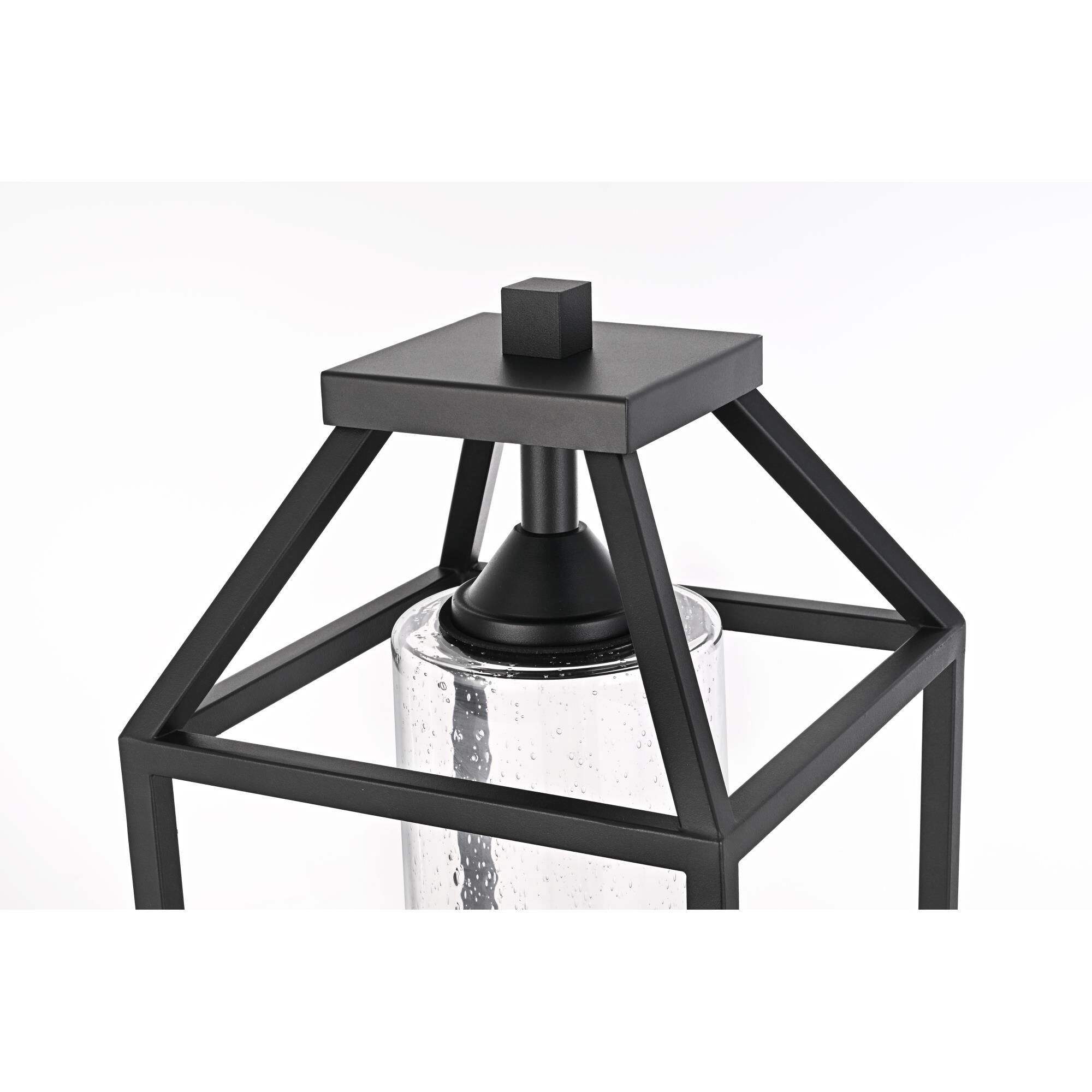 Zora 26 Inch Outdoor Post Lamp by Elegant Lighting