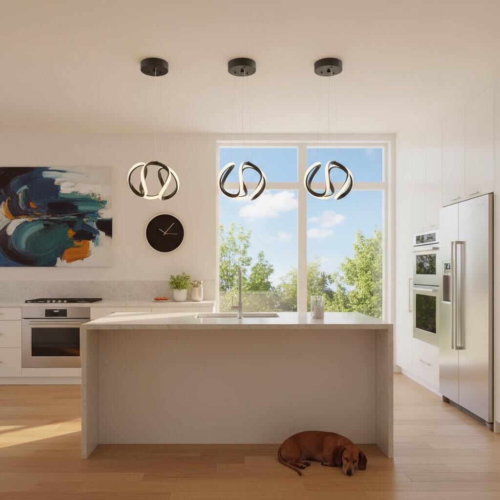 Artcraft Mira 9 Inch LED Mini Pendant