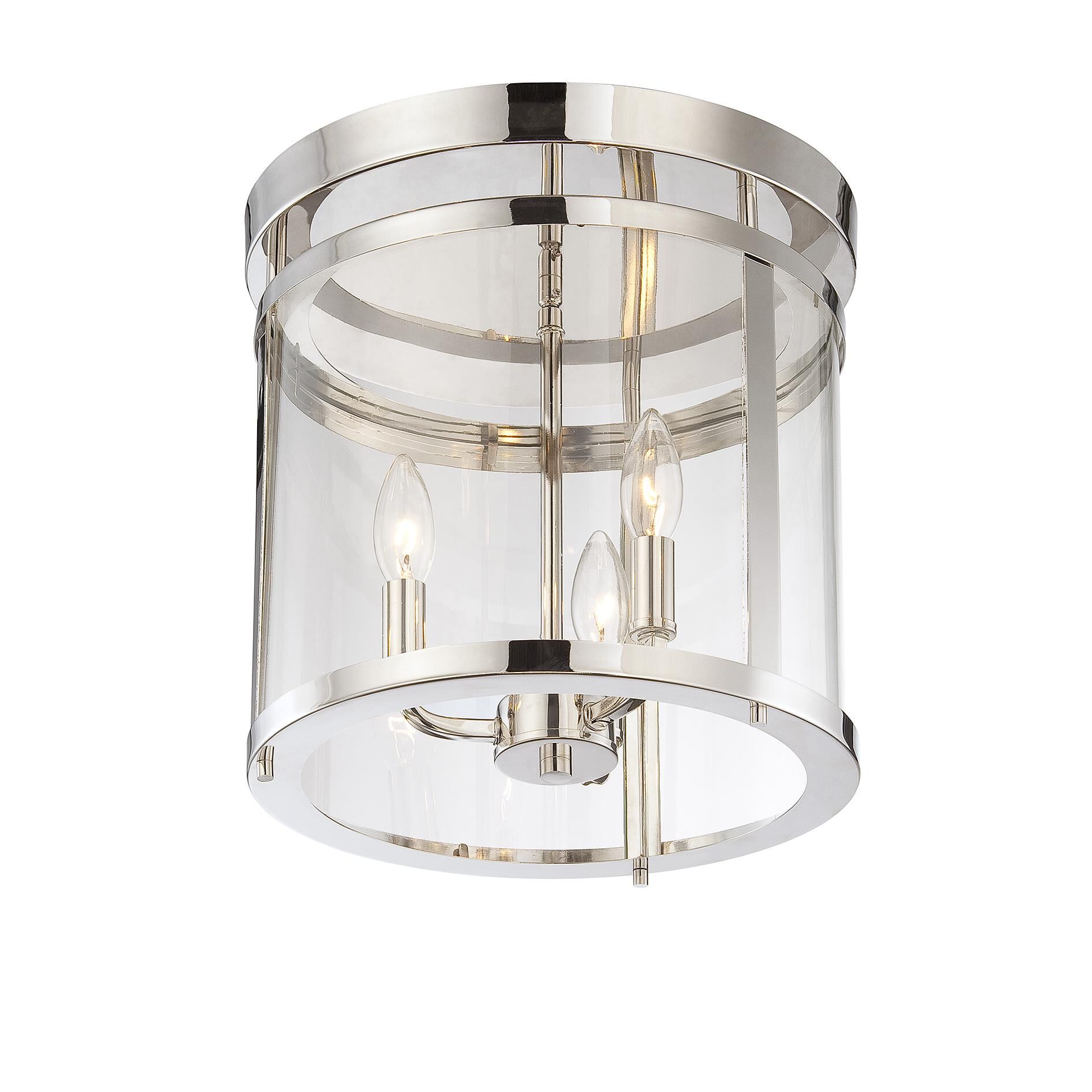 Penrose 12 Inch 3 Light Semi Flush Mount by Savoy House