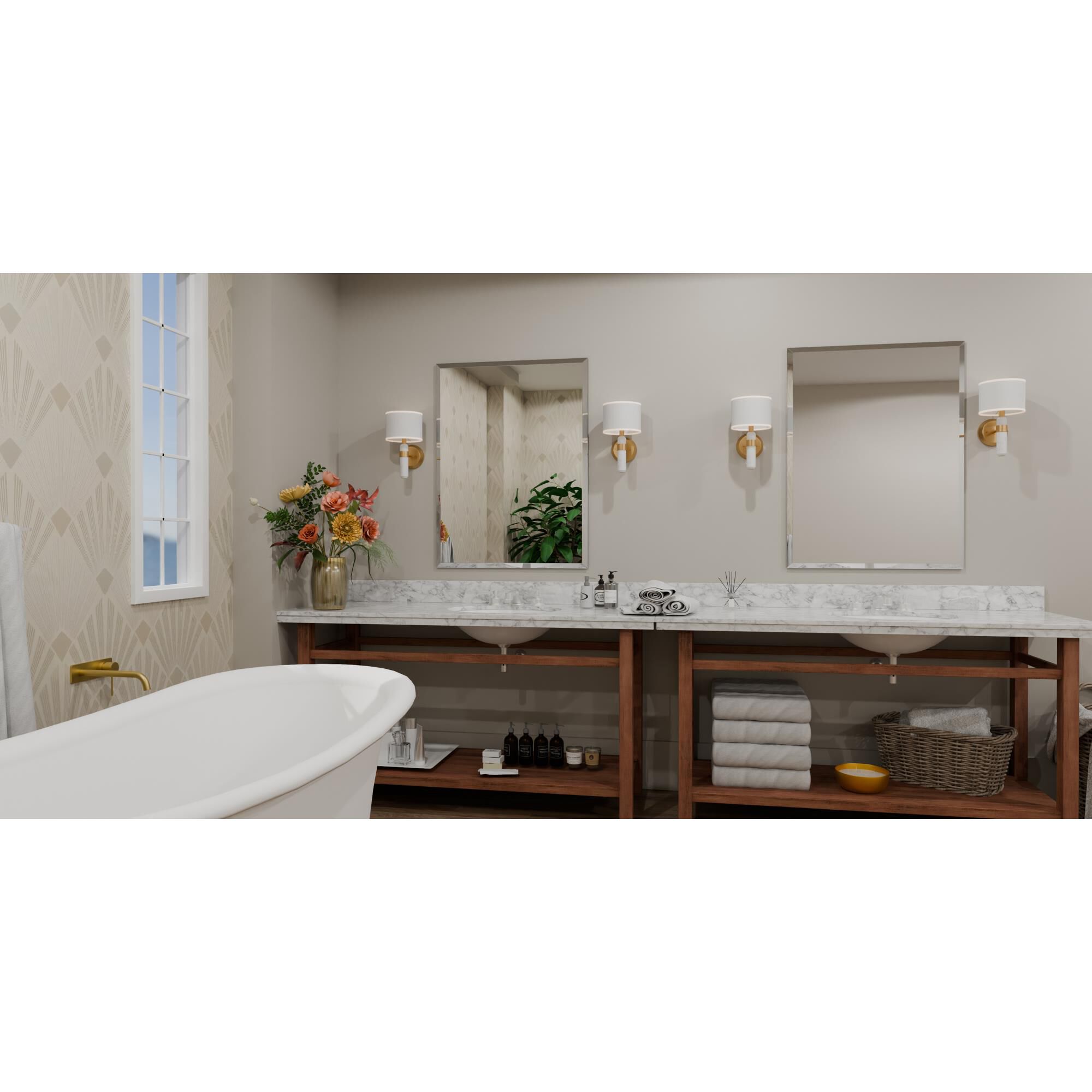 Kimberly 7 Inch Wall Sconce by Quoizel