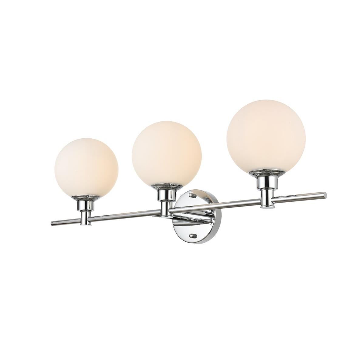 Cordelia 28 Inch 3 Light Bath Vanity Light by Elegant Lighting