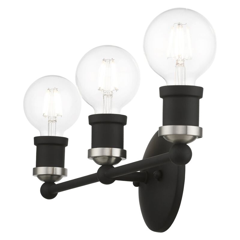 Lansdale 20 Inch 3 Light Bath Vanity Light by Livex Lighting