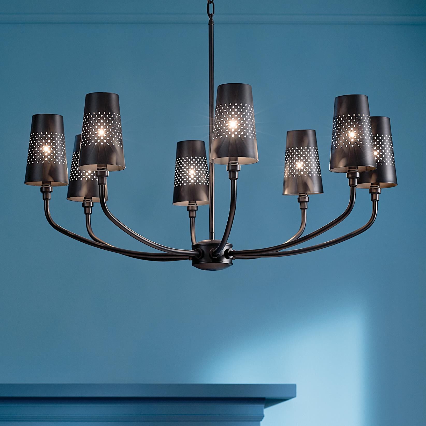 Adeena 8 Light Mini Chandelier by Kichler Lighting
