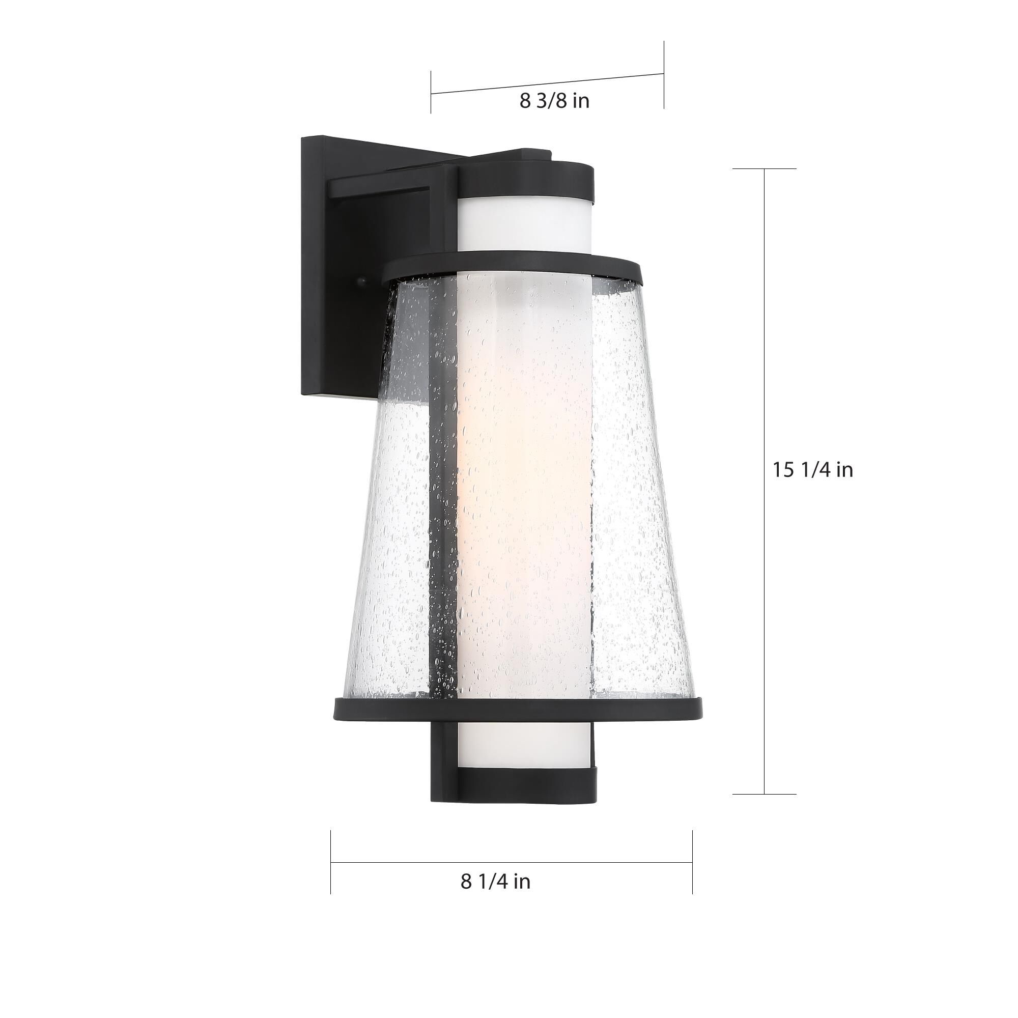 Anau 15 Inch Tall Outdoor Wall Light by Nuvo Lighting