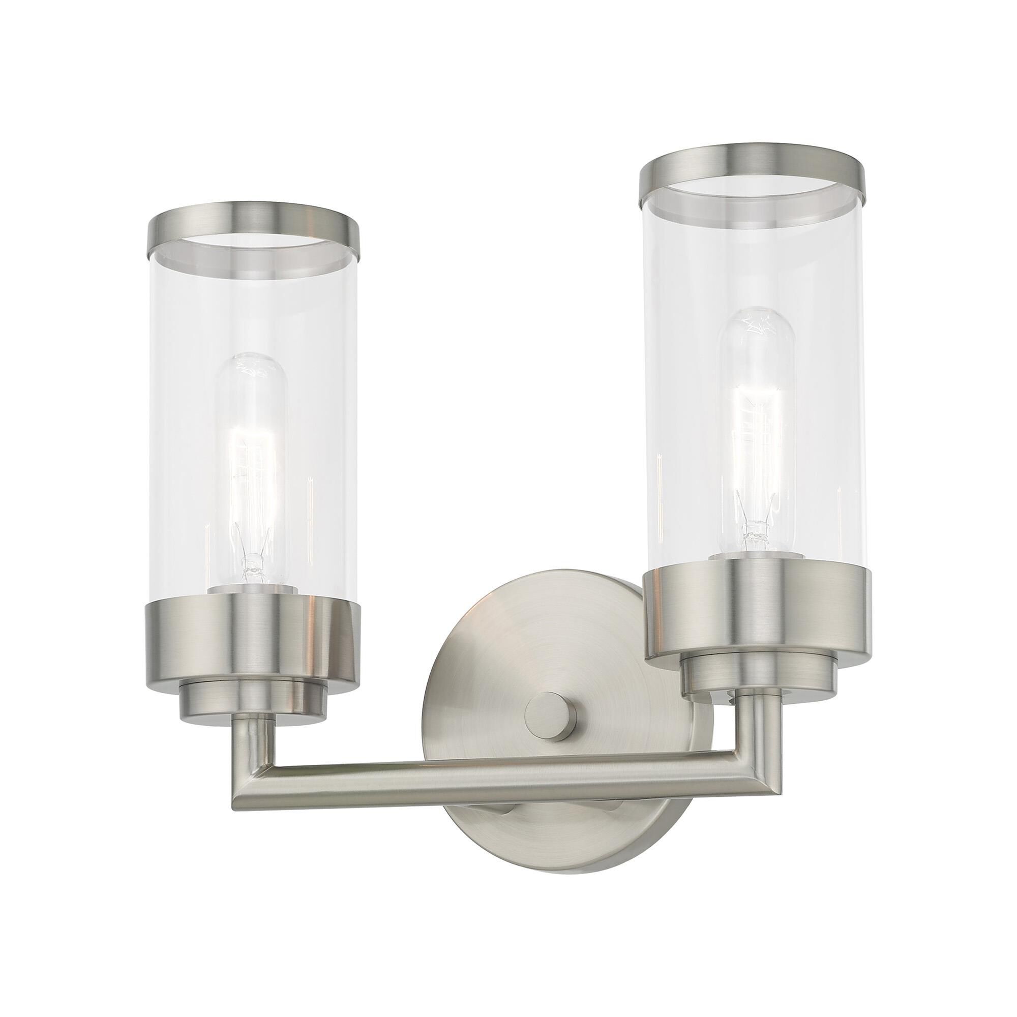 Hillcrest 12 Inch 2 Light Bath Vanity Light by Livex Lighting