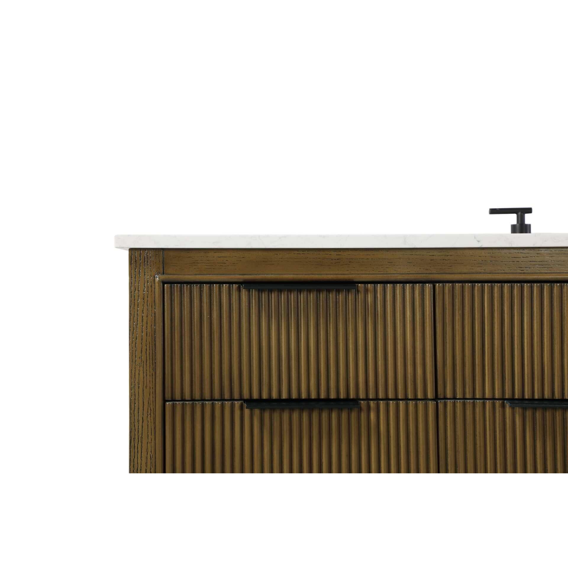 Langston 60 Inch Bath Vanity by Elegant Decor