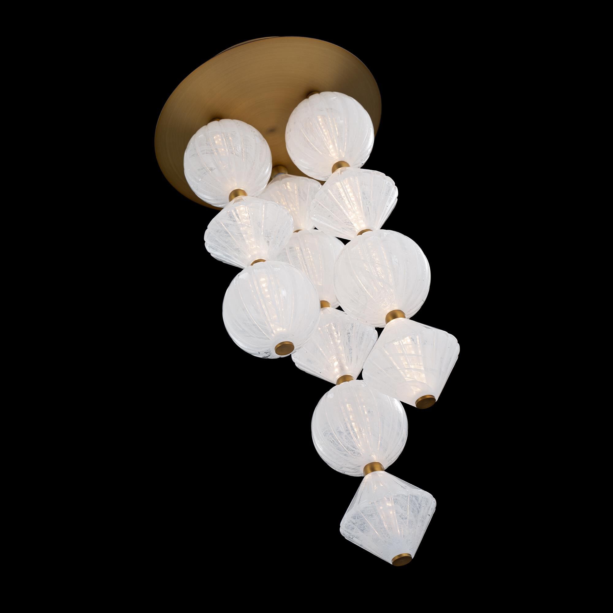 Pearla 11 Inch Semi Flush Mount by Modern Forms