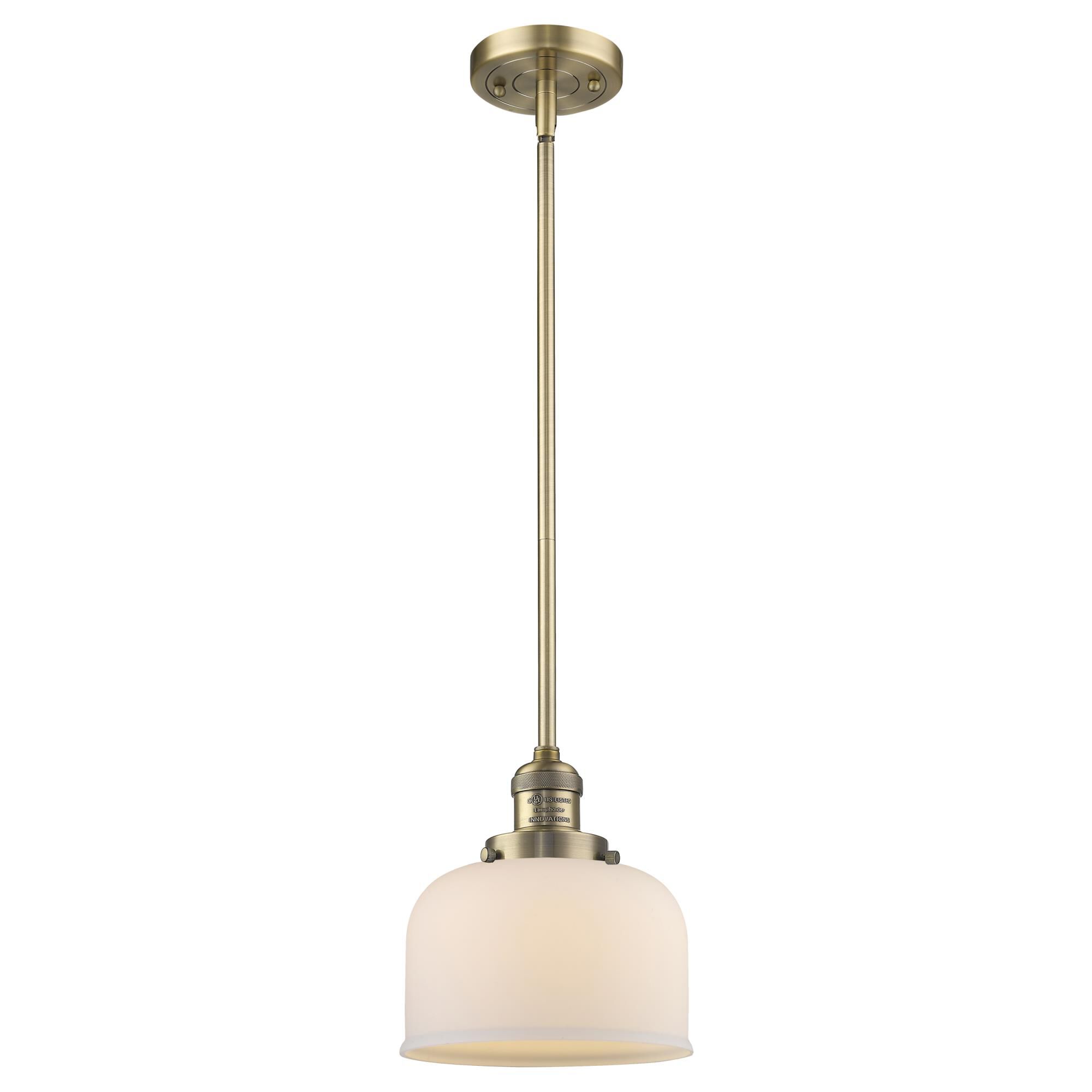Innovations Lighting Bruno Marashlian Large Bell 8 Inch Mini Pendant