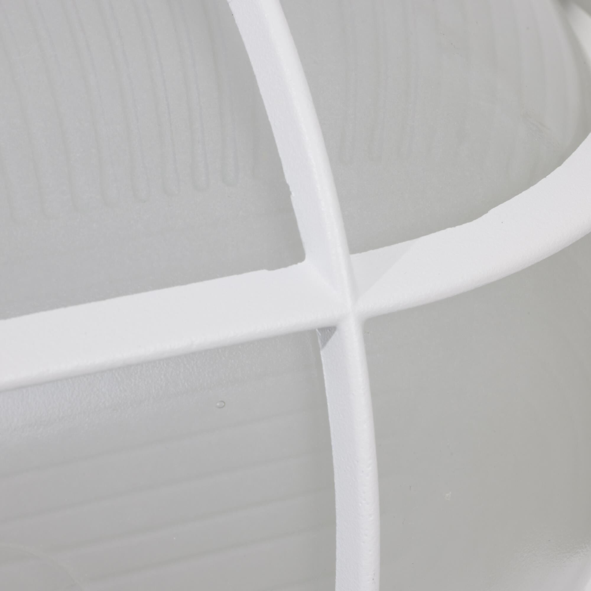 Shown in White finish