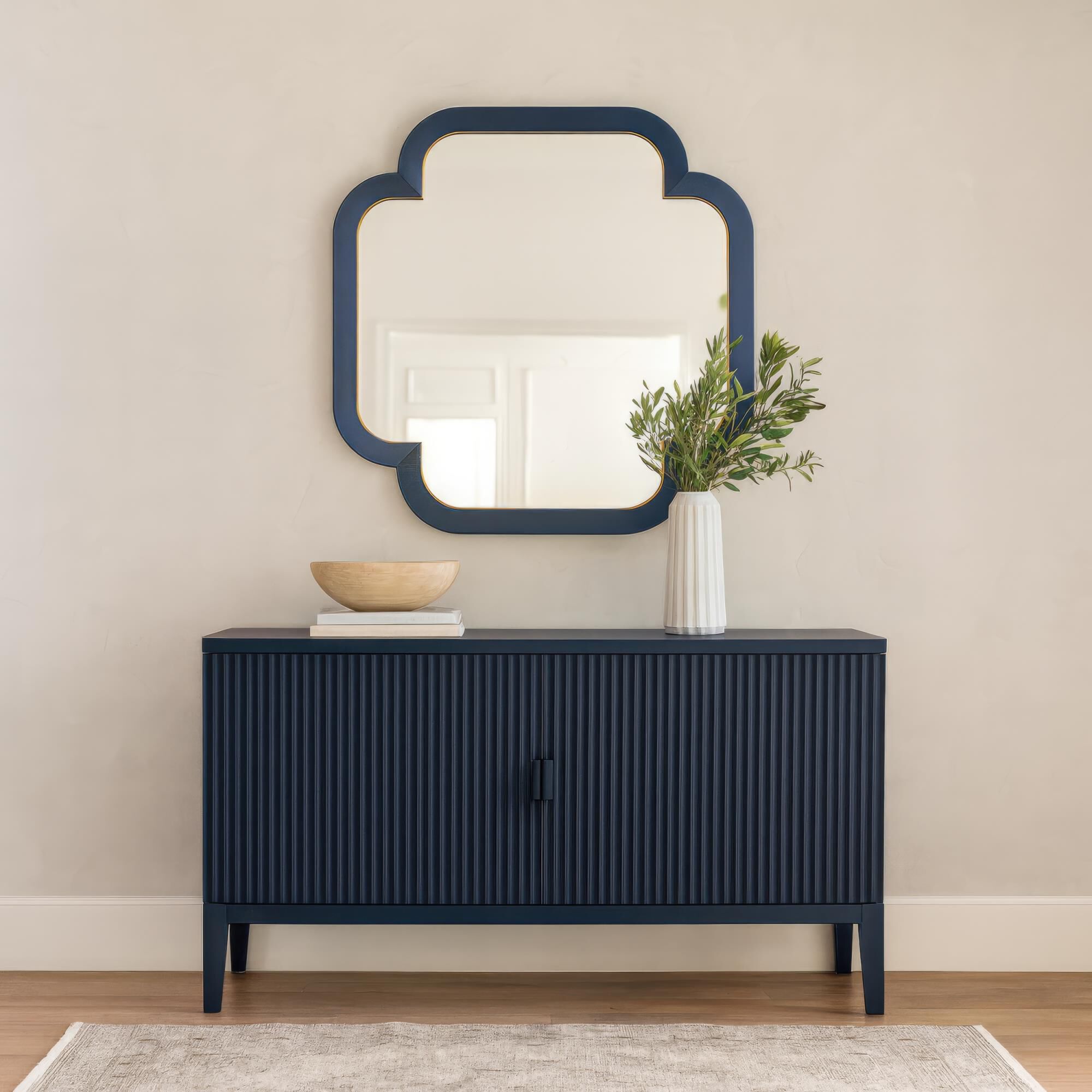 Tamara Day Swiss 36 Inch Decorative Mirror by Varaluz