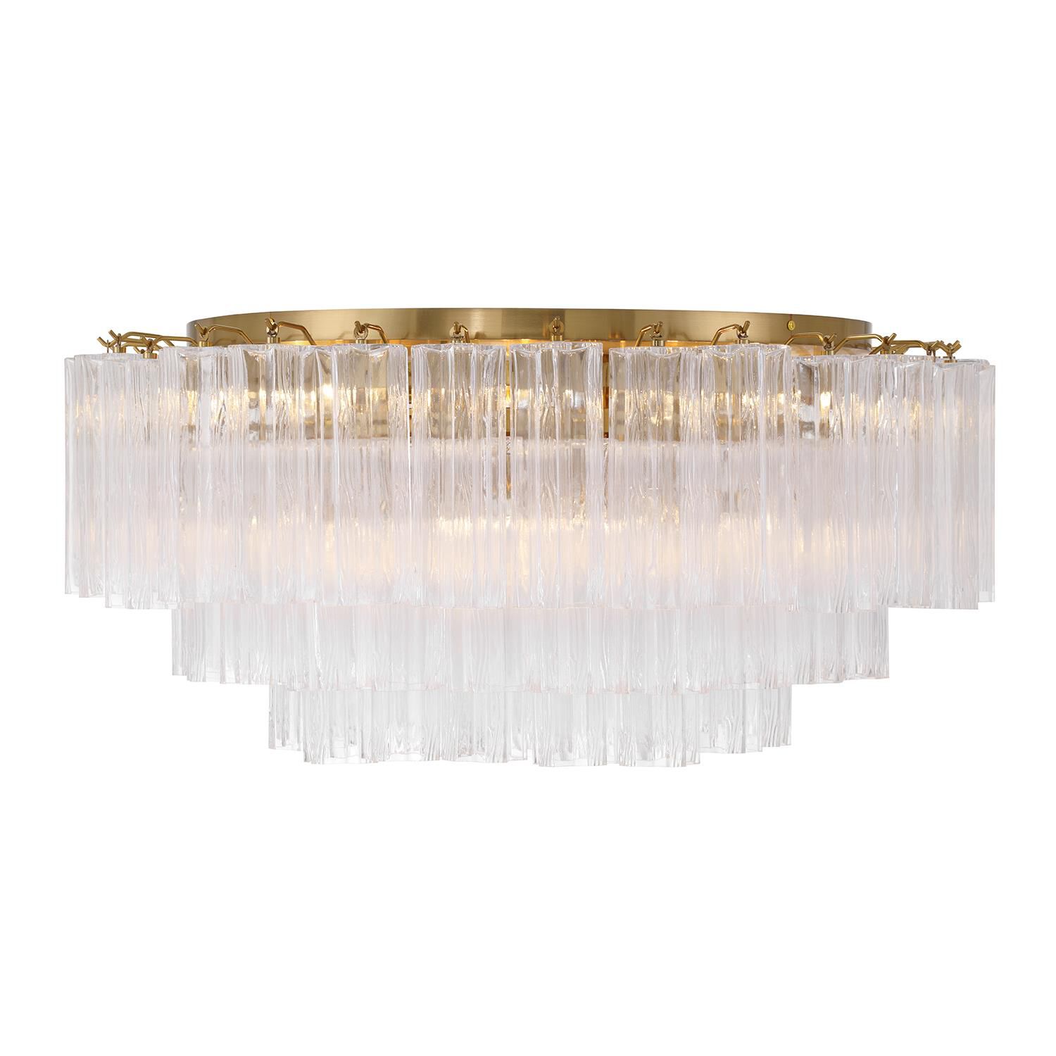 Addis 32 Inch Semi Flush Mount by Crystorama