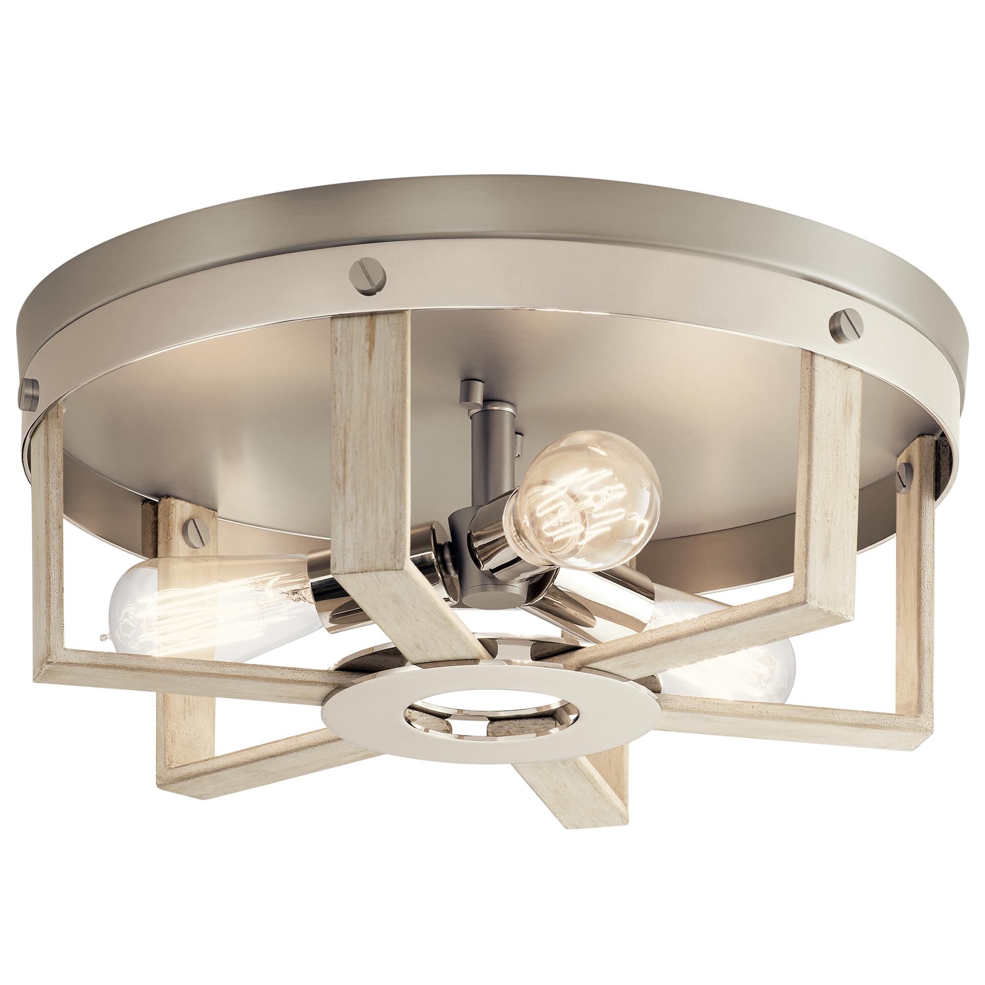 Peyton 16 Inch 3 Light Flush Mount by Kichler Lighting