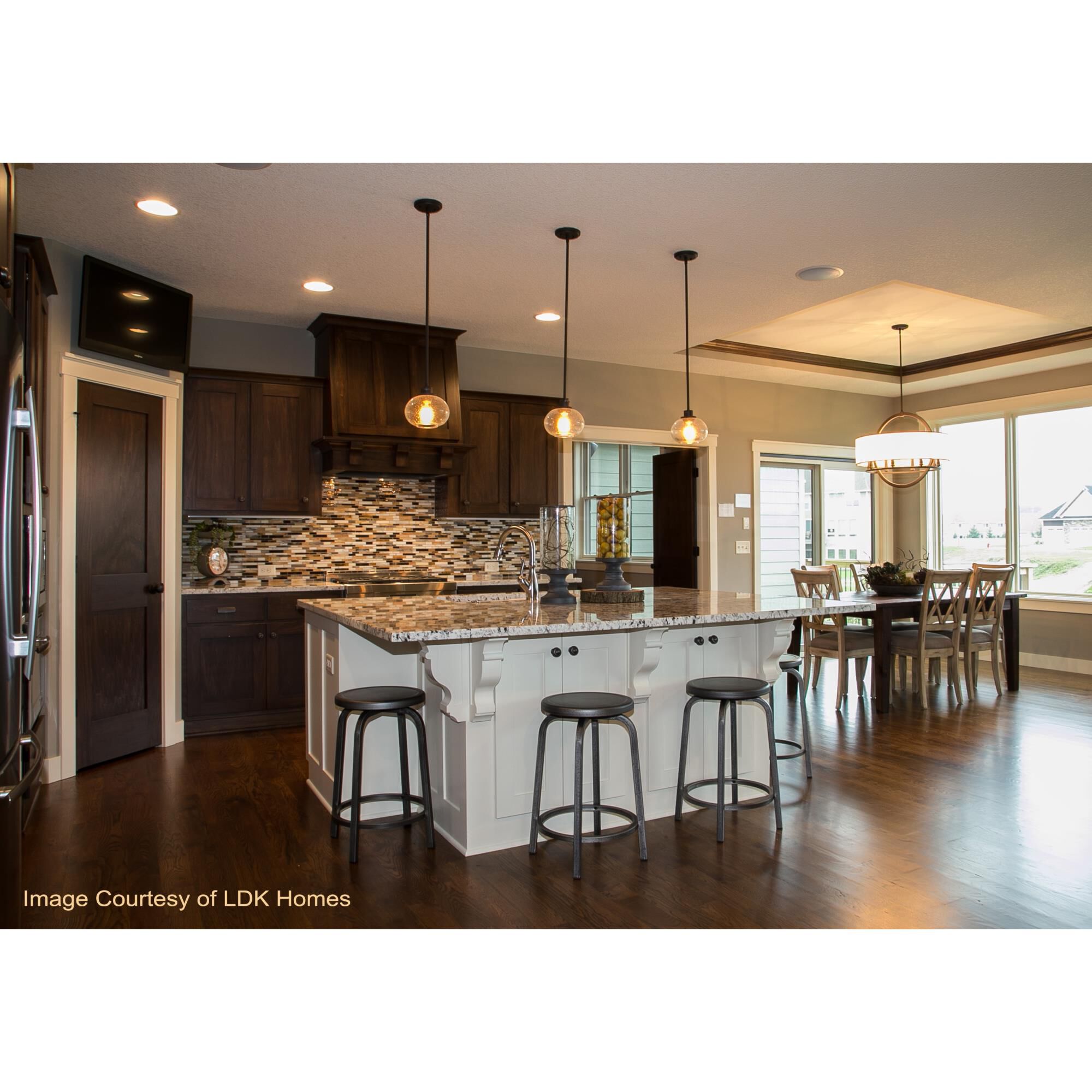 Trilogy 22 Inch 3 Light Mini Chandelier by Quoizel