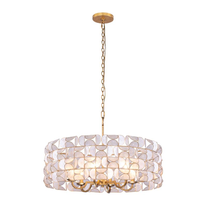 Crescent Medium Chandelier by Kalco
