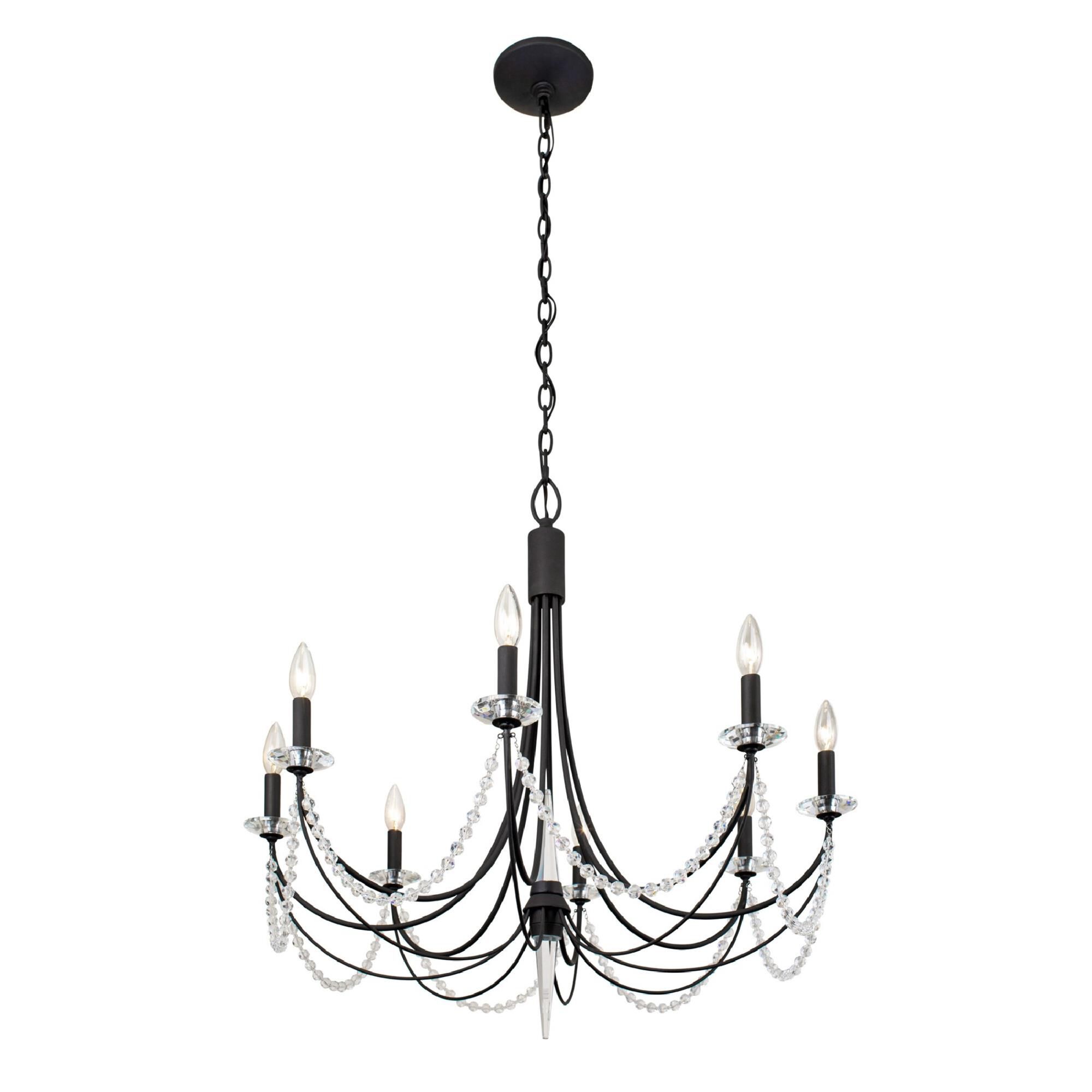 Brentwood 31 Inch 8 Light Chandelier by Varaluz