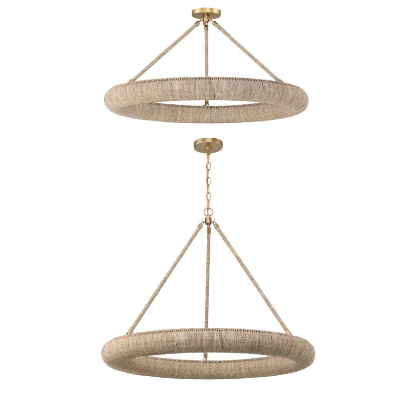 Oakley Medium Chandelier by Crystorama