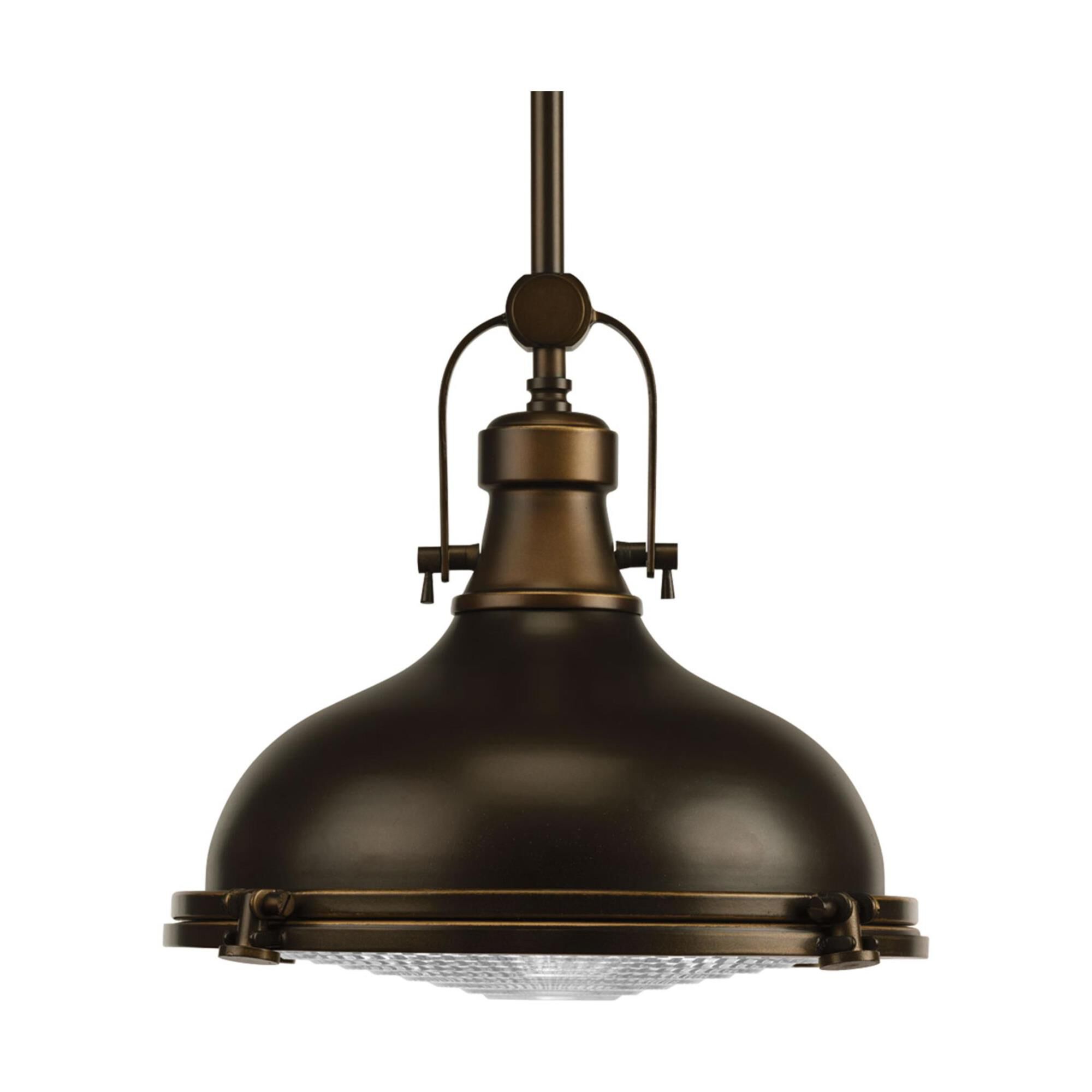 Progress Lighting Fresnel Lens 12 Inch Large Pendant