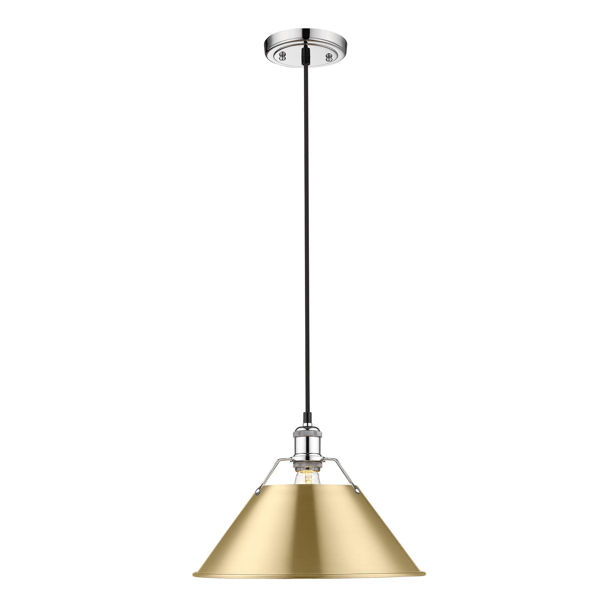 Orwell 14 Inch Large Pendant by Golden Lighting