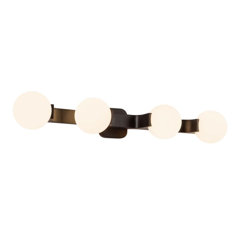 Mark Choi Briar 34 Inch 4 Light Bath Vanity Light by Kuzco