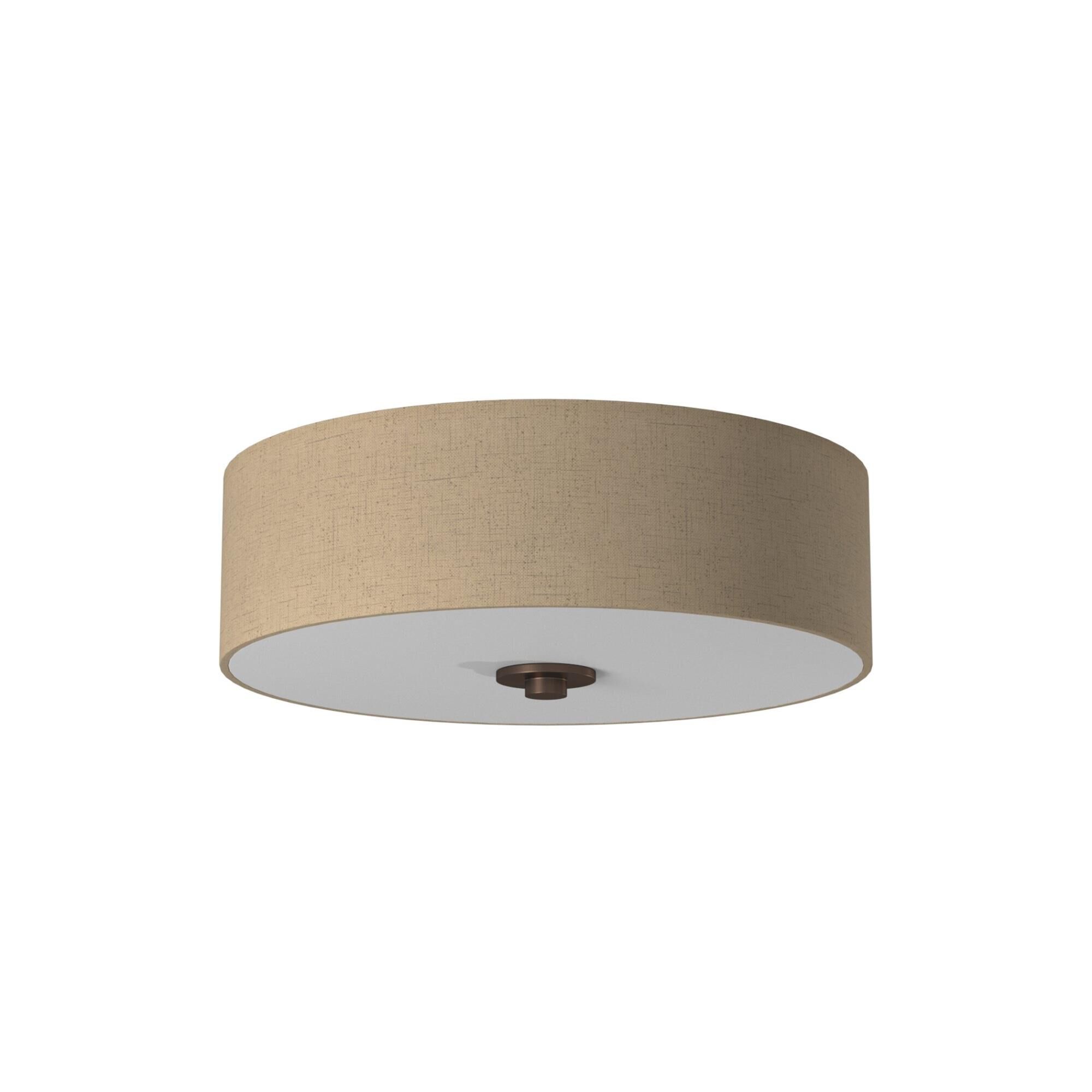 Classic 15 Inch 3 Light LED Flush Mount by Justice Design Group