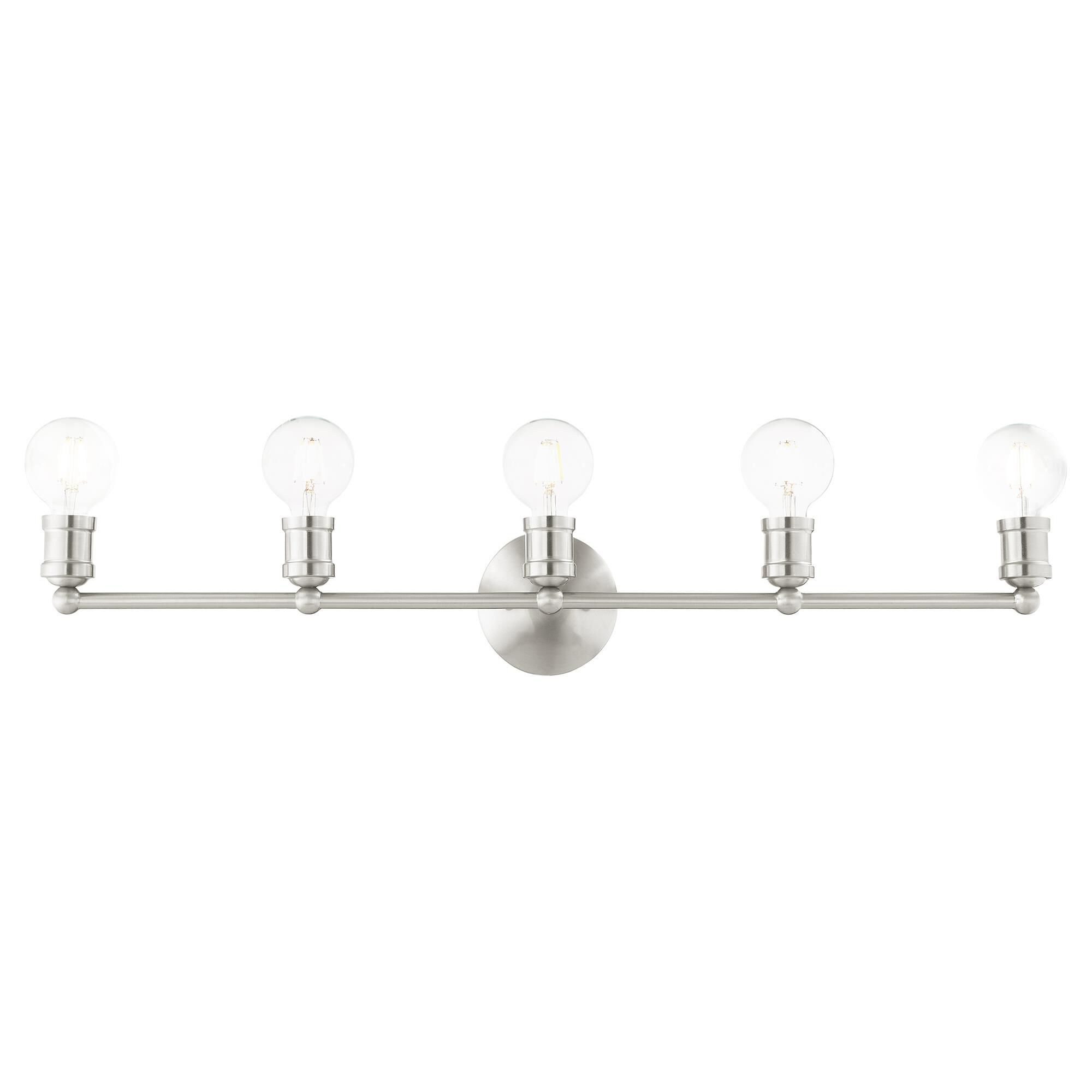 Lansdale 33 Inch 5 Light Bath Vanity Light by Livex Lighting