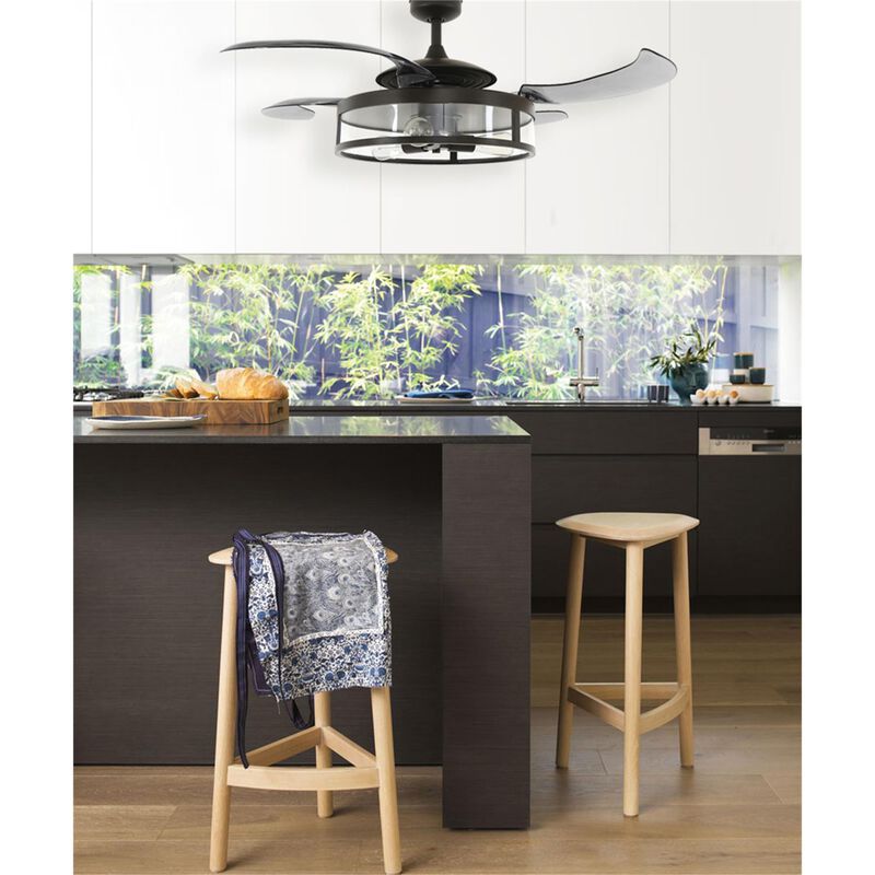 Classic 48 Inch Ceiling Fan with Light Kit by Beacon Lighting