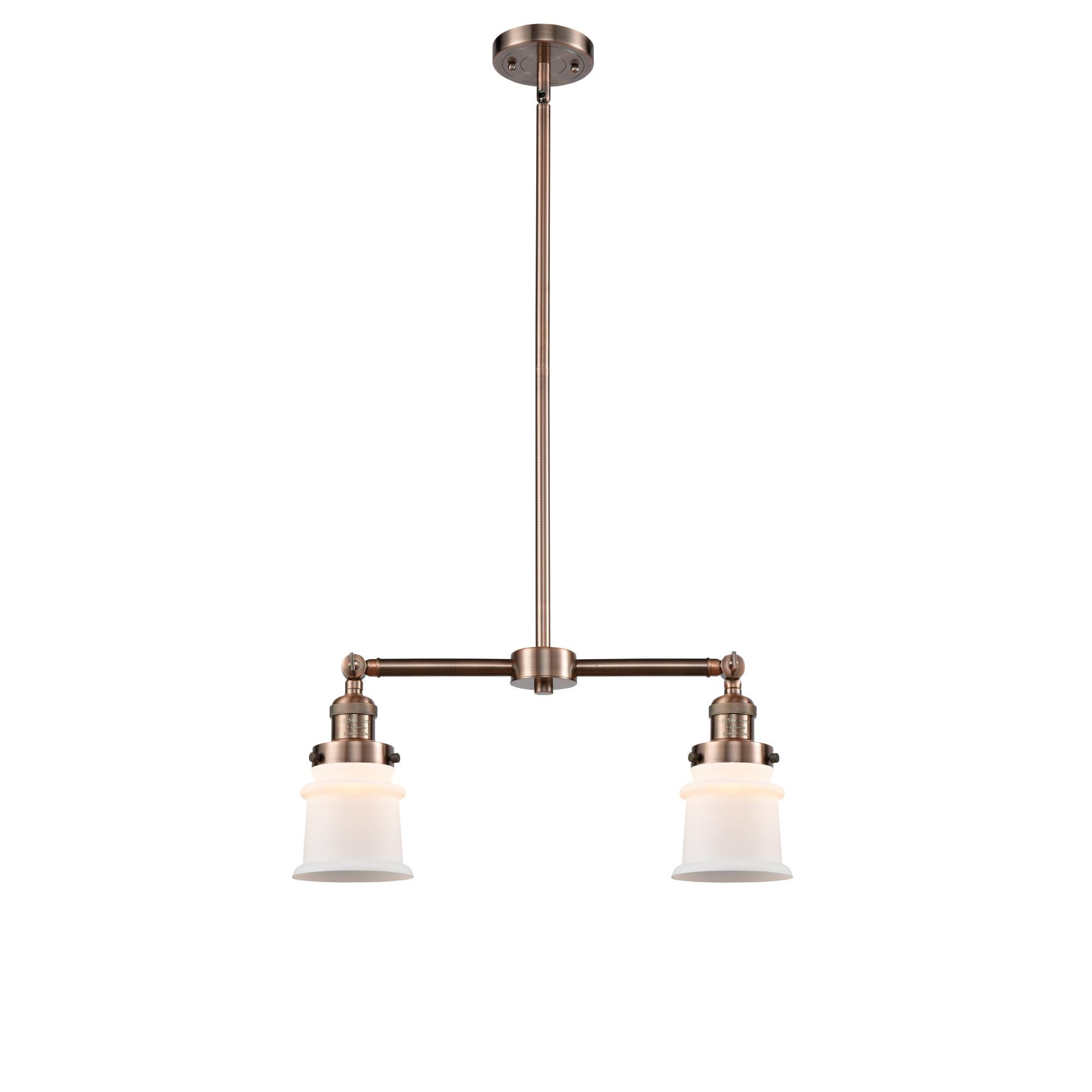 Bruno Marashlian Canton 21 Inch 2 Light Mini Chandelier by Innovations Lighting