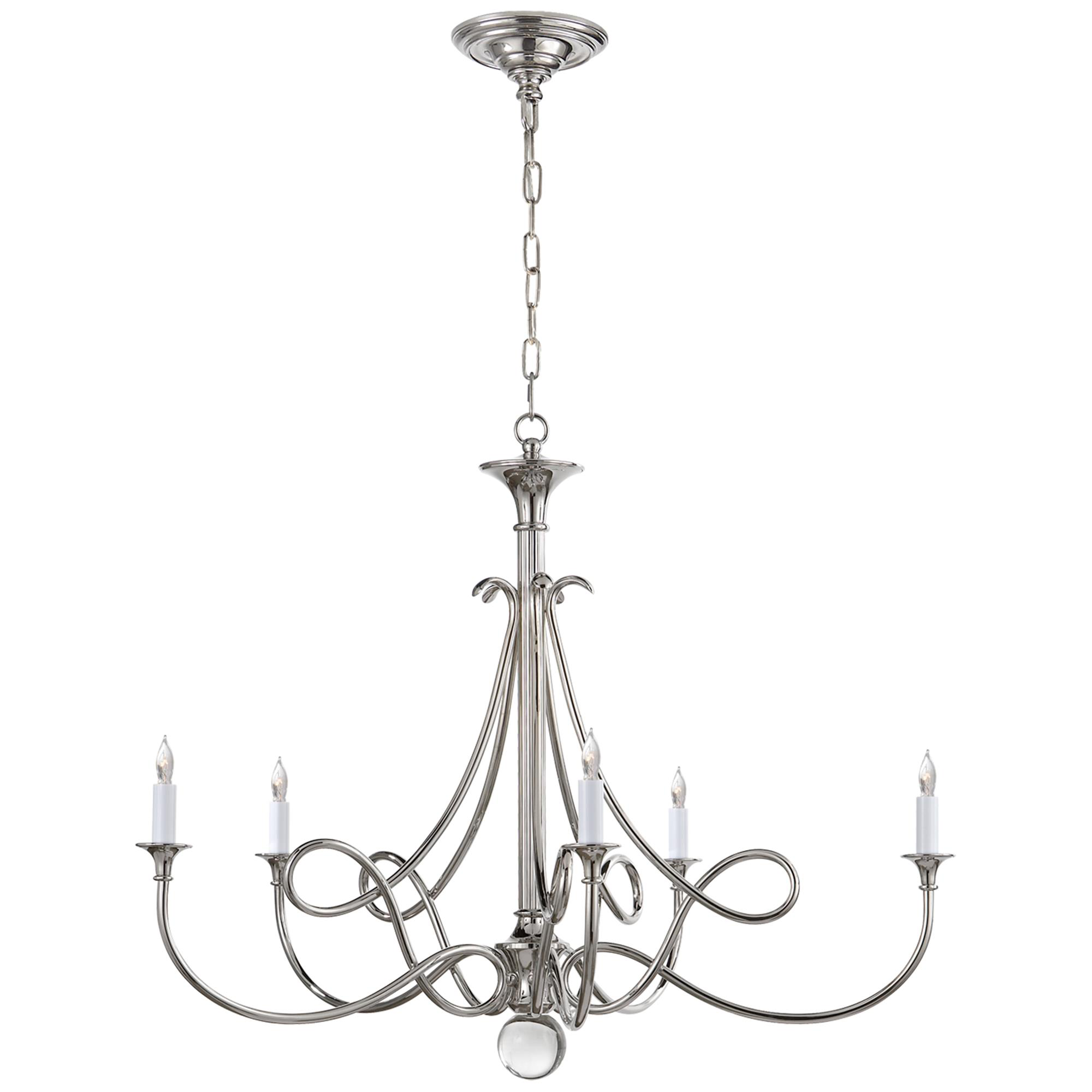 Shown in Polished Nickel finish