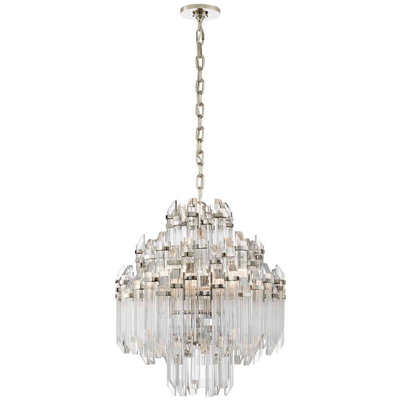 Suzanne Kasler Adele 20 Inch 6 Light Mini Chandelier by Visual Comfort Signature Collection