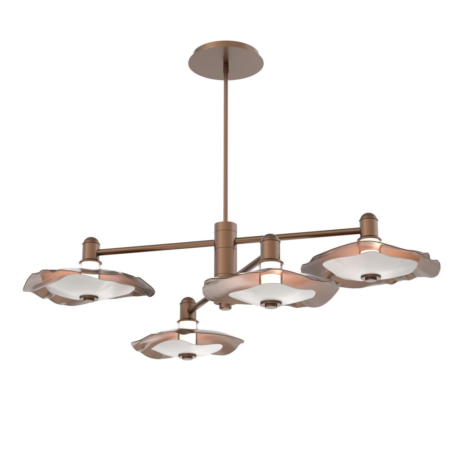 Shown in Burnished Bronze finish and Salt White accent